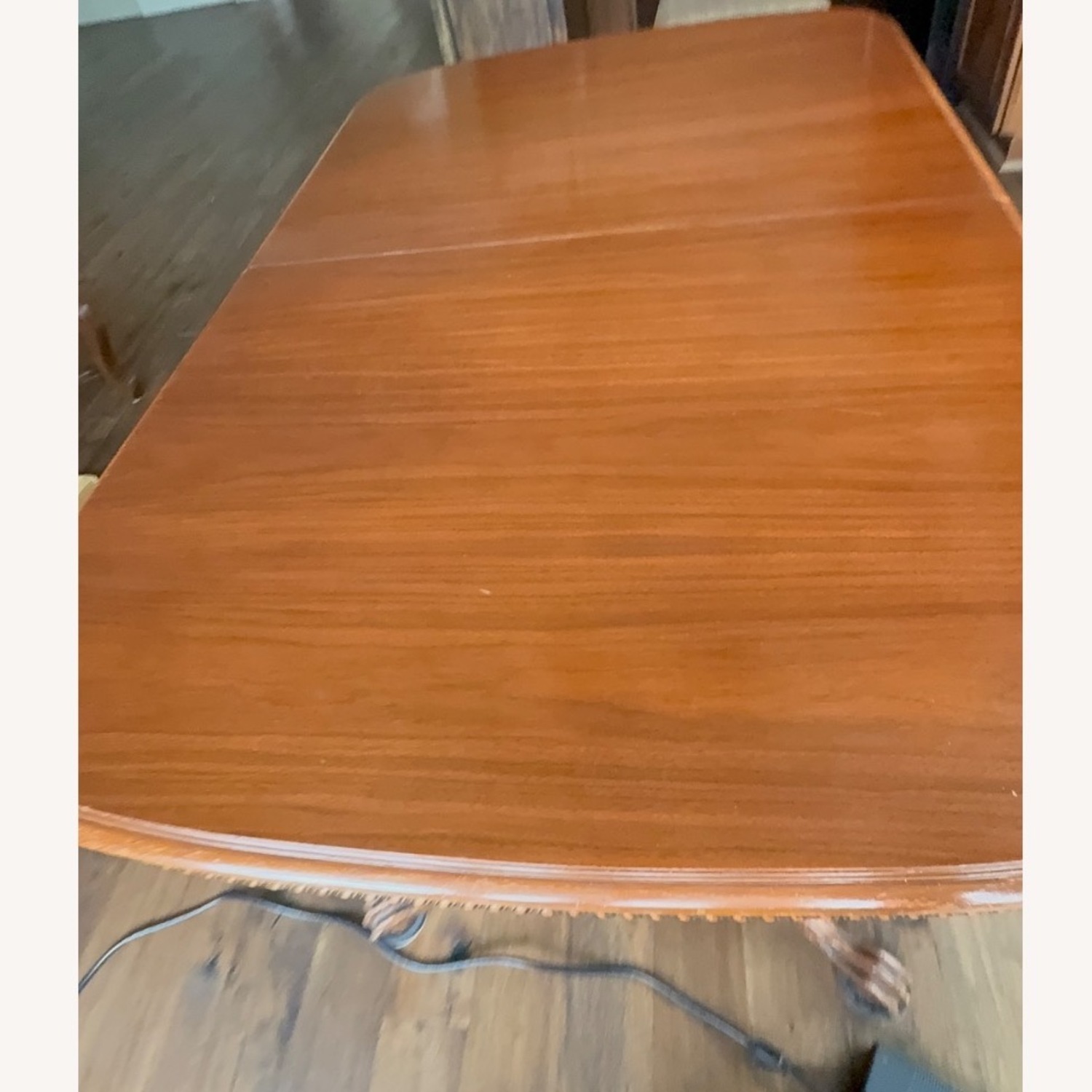 Vintage/Antique Dark Brown Dining Table - image-9