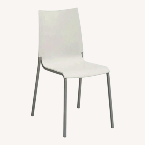Used Bontempi White Dining Chair for sale on AptDeco