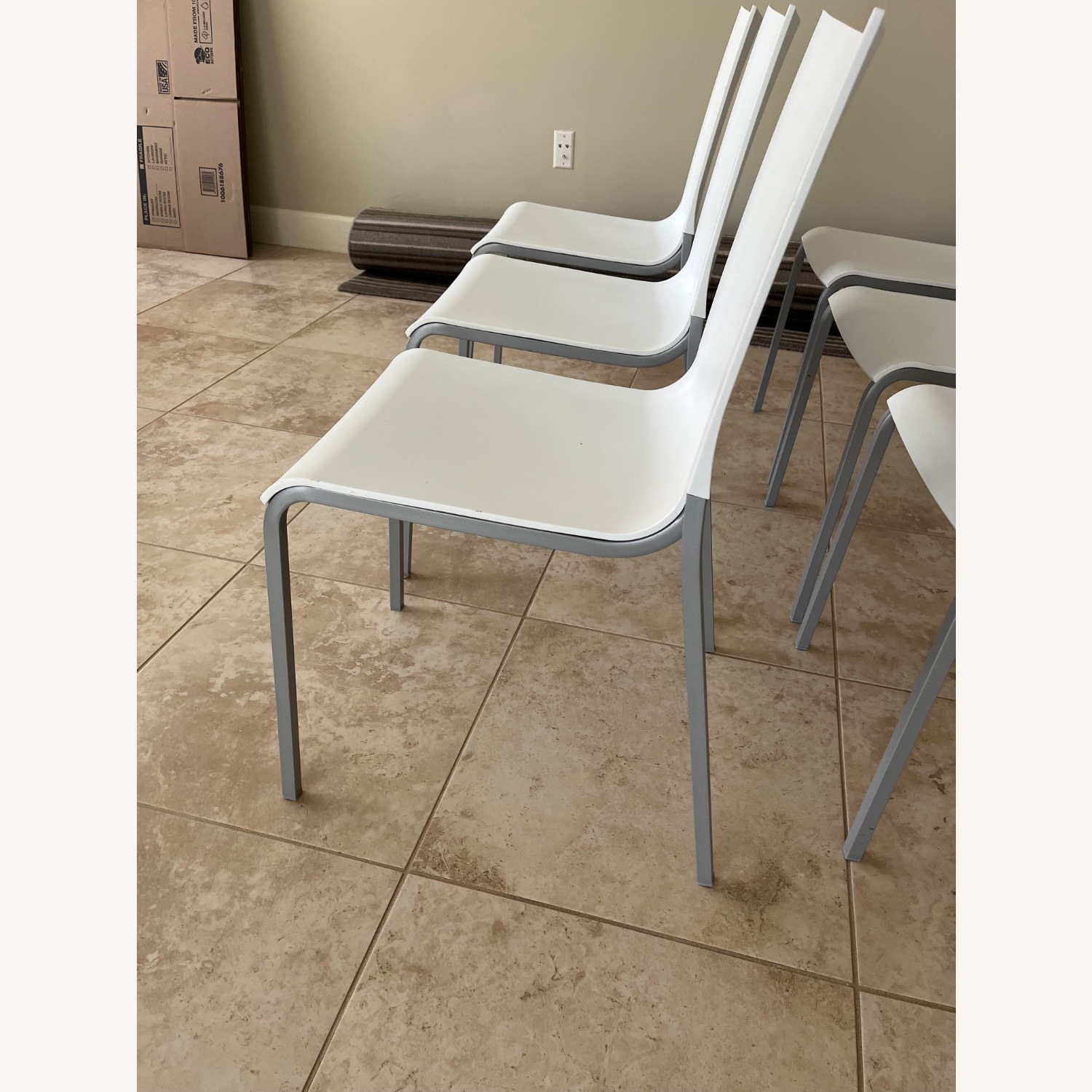 Bontempi White Dining Chair - image-1