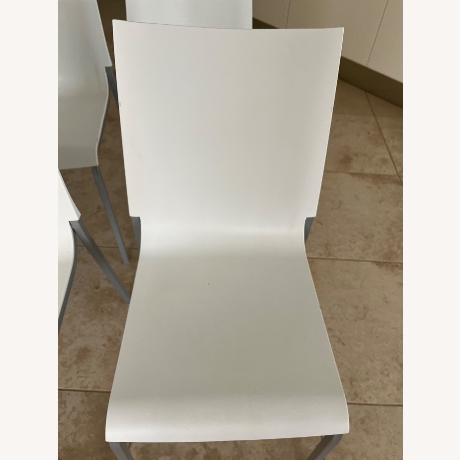 Bontempi White Dining Chair - image-4