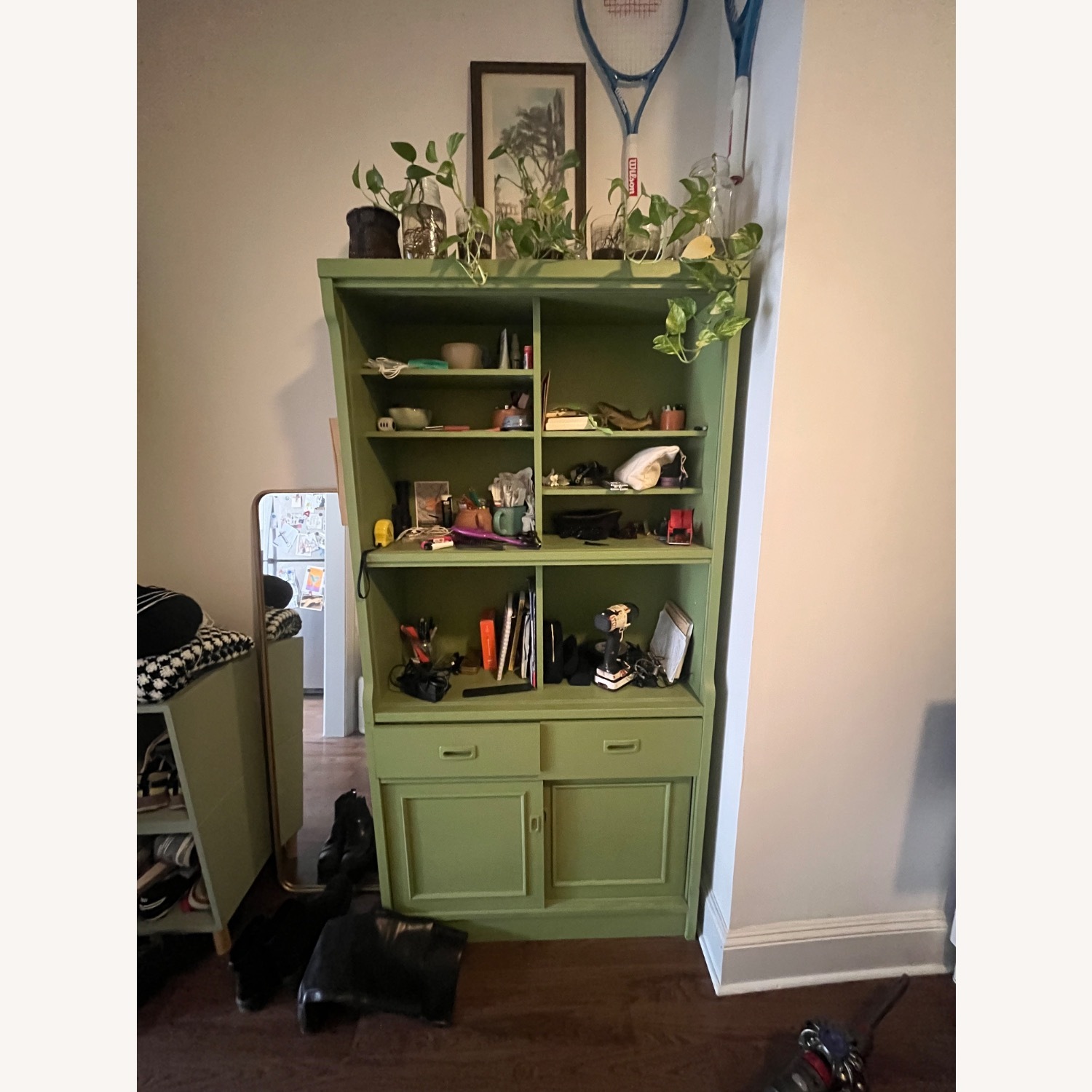 Green Bookcase - image-1
