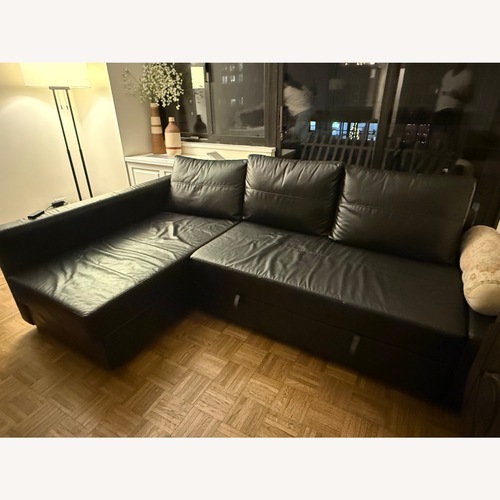 Used IKEA Black Sleeper Sofa for sale on AptDeco