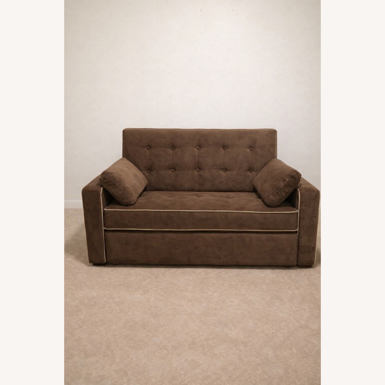 Serta Augustus Brown Sleeper Sofa  - image-1