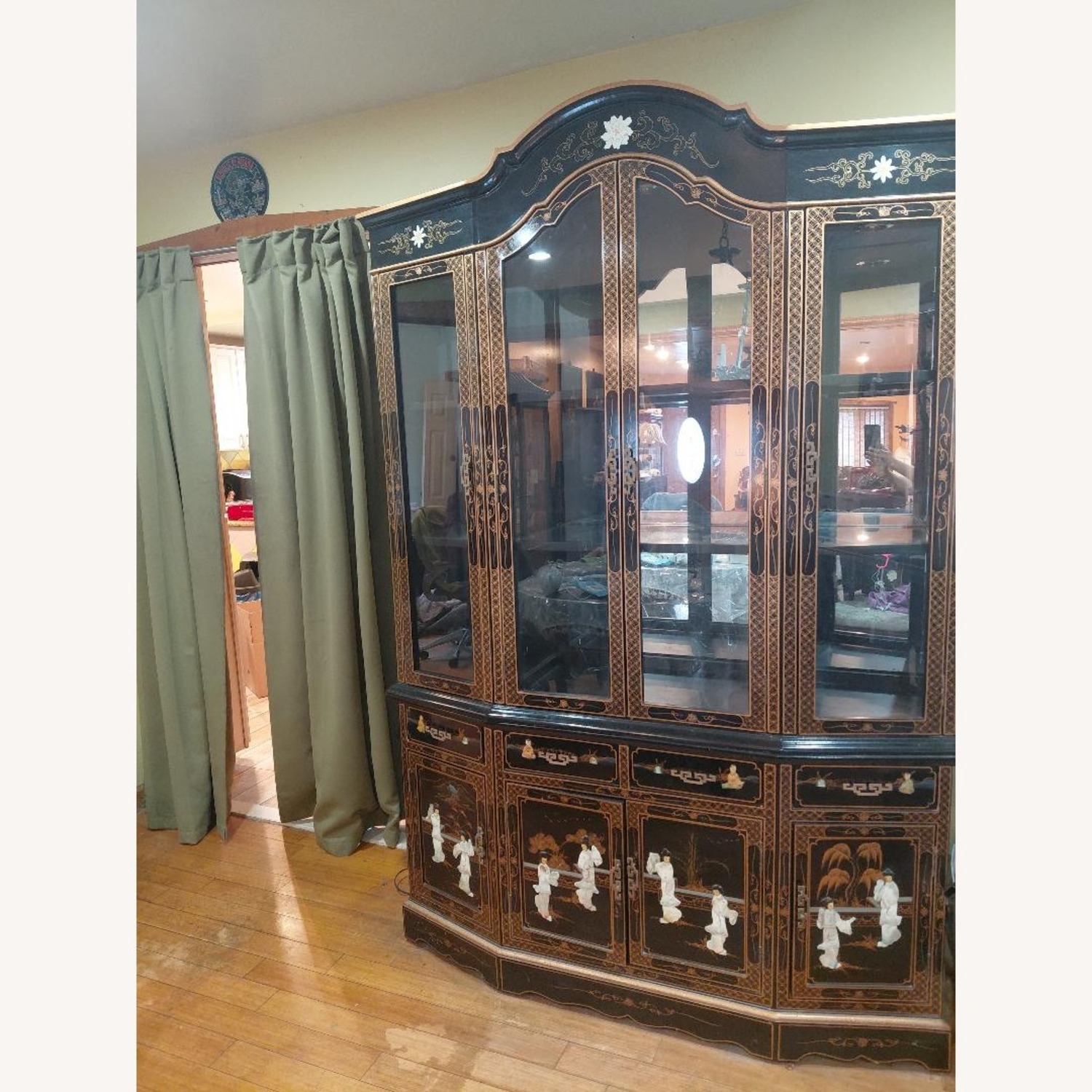 Asia Direct Asian Furniture Black Wood Armoires - image-1