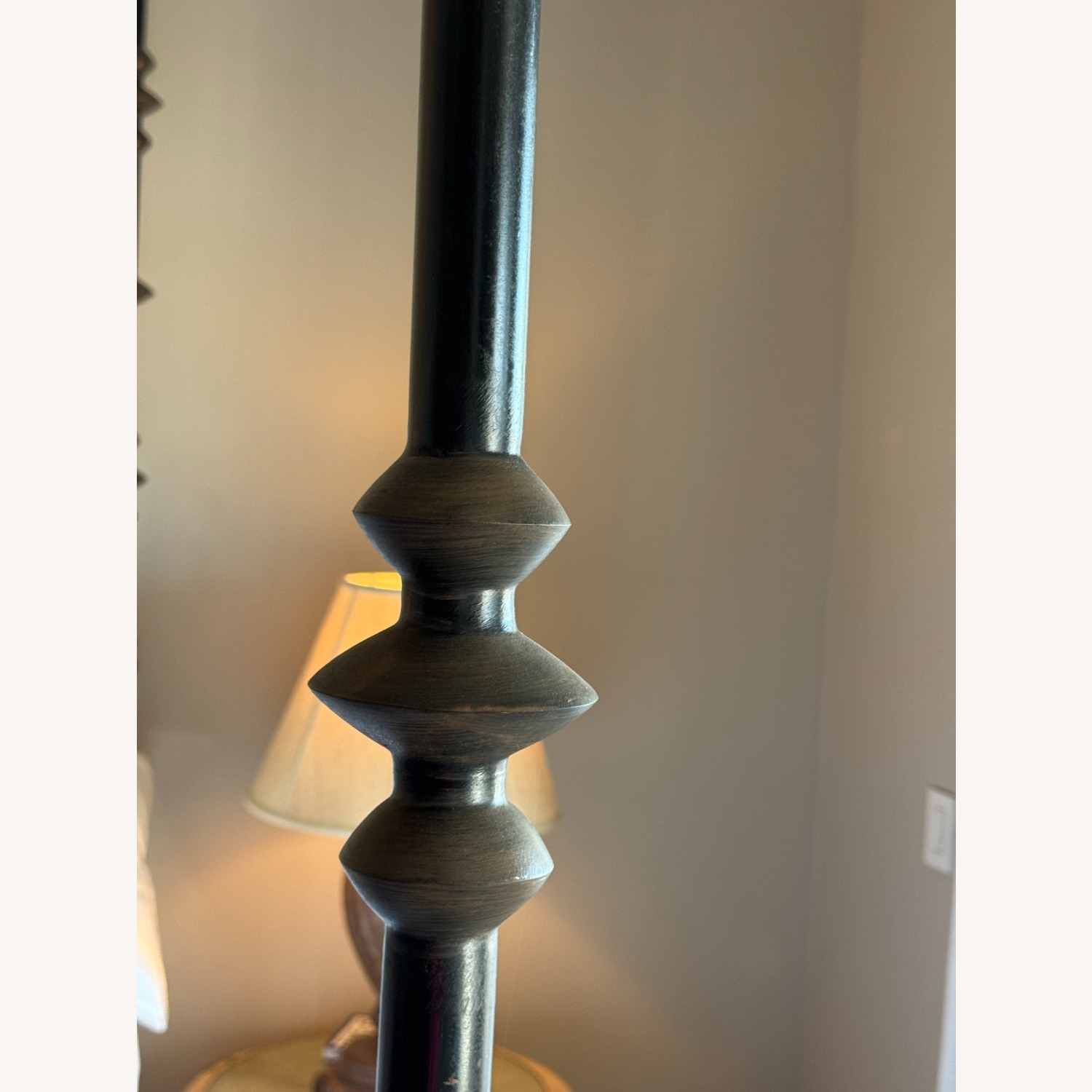 Kreiss Canopy Black Iron King Bed - image-2