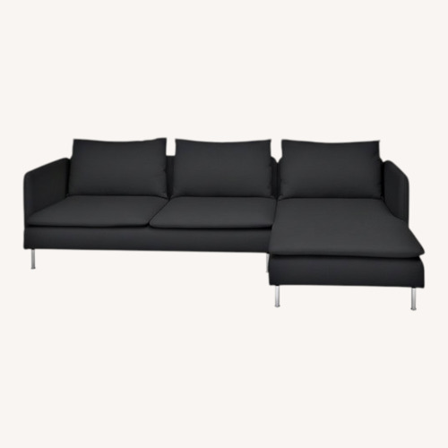 Used IKEA  3 Seater Sectional With Chaise Lounge for sale on AptDeco