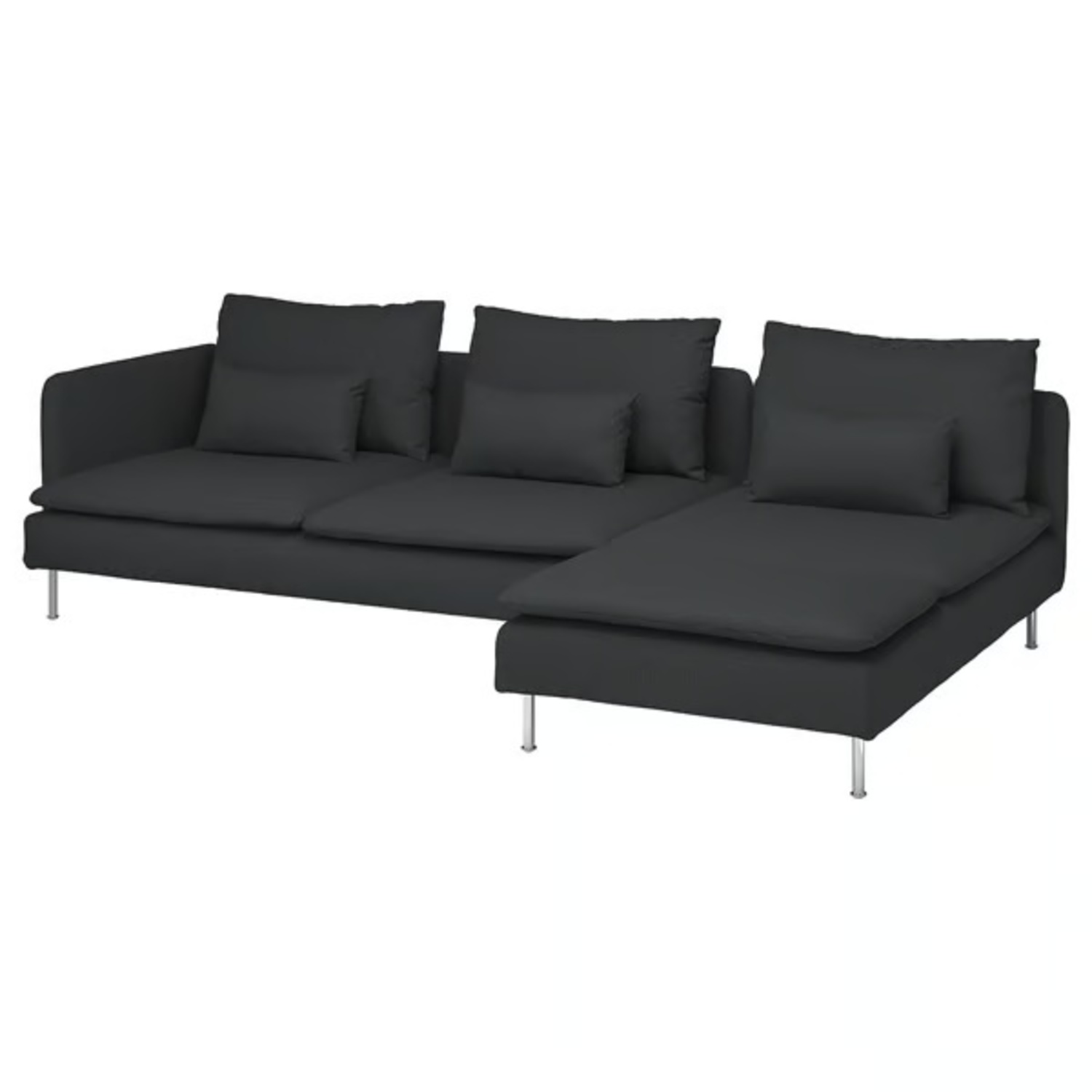 IKEA  3 Seater Sectional With Chaise Lounge - image-9