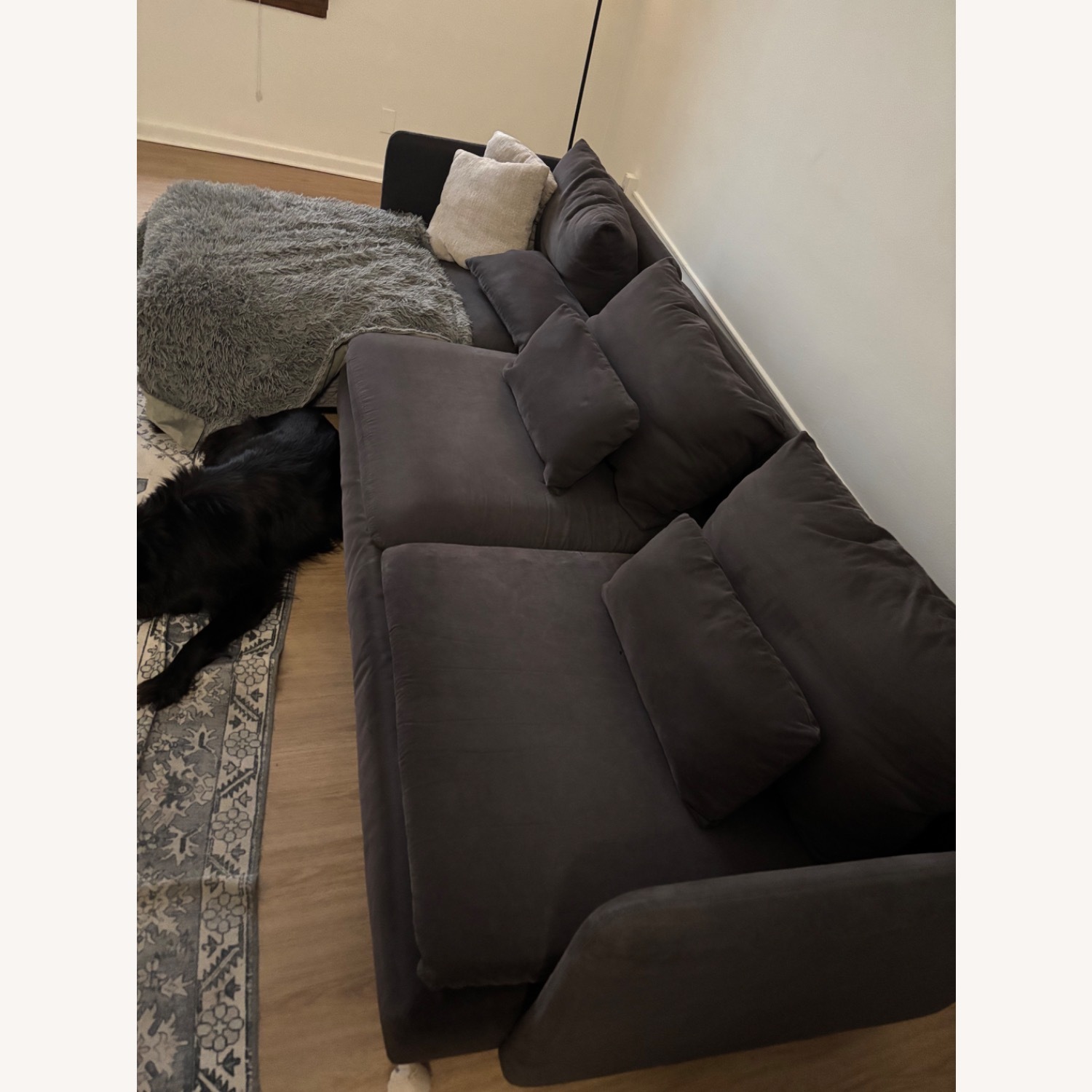 IKEA  3 Seater Sectional With Chaise Lounge - image-8
