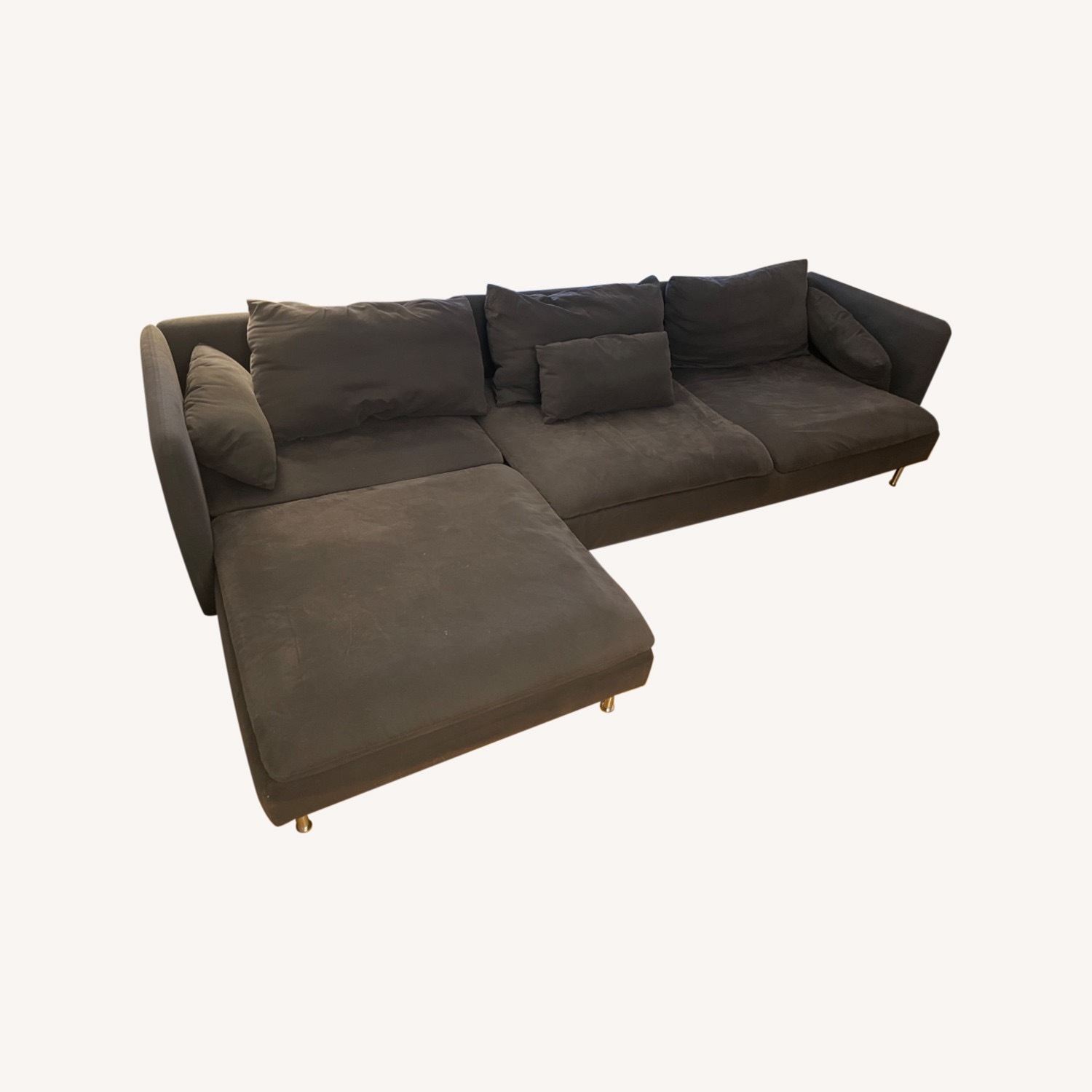 IKEA  3 Seater Sectional With Chaise Lounge - image-4