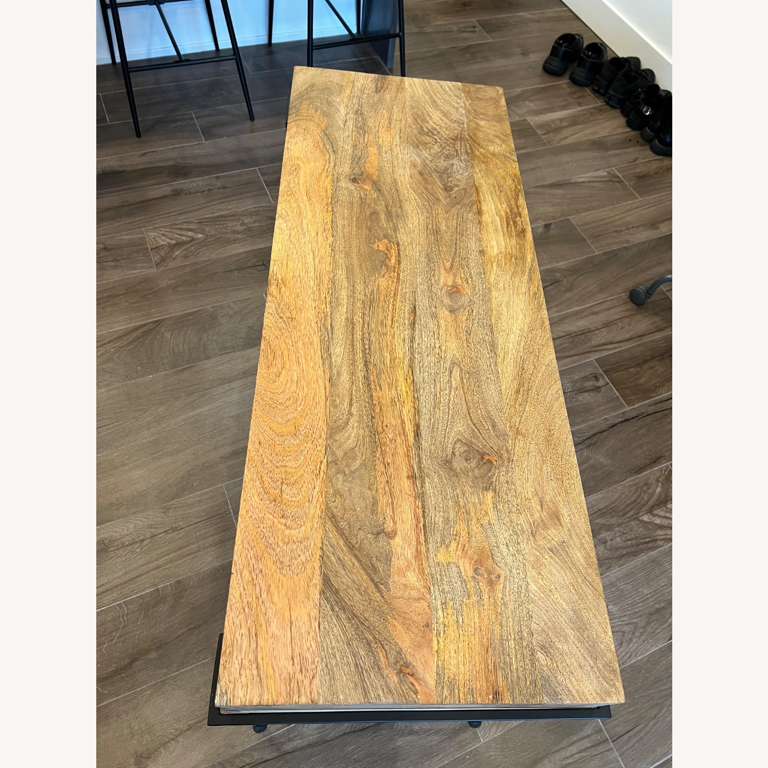 Home Meridian Wood Desk - image-5