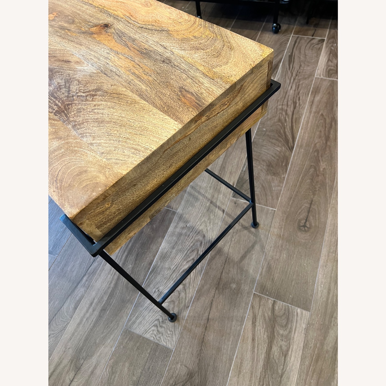 Home Meridian Wood Desk - image-9