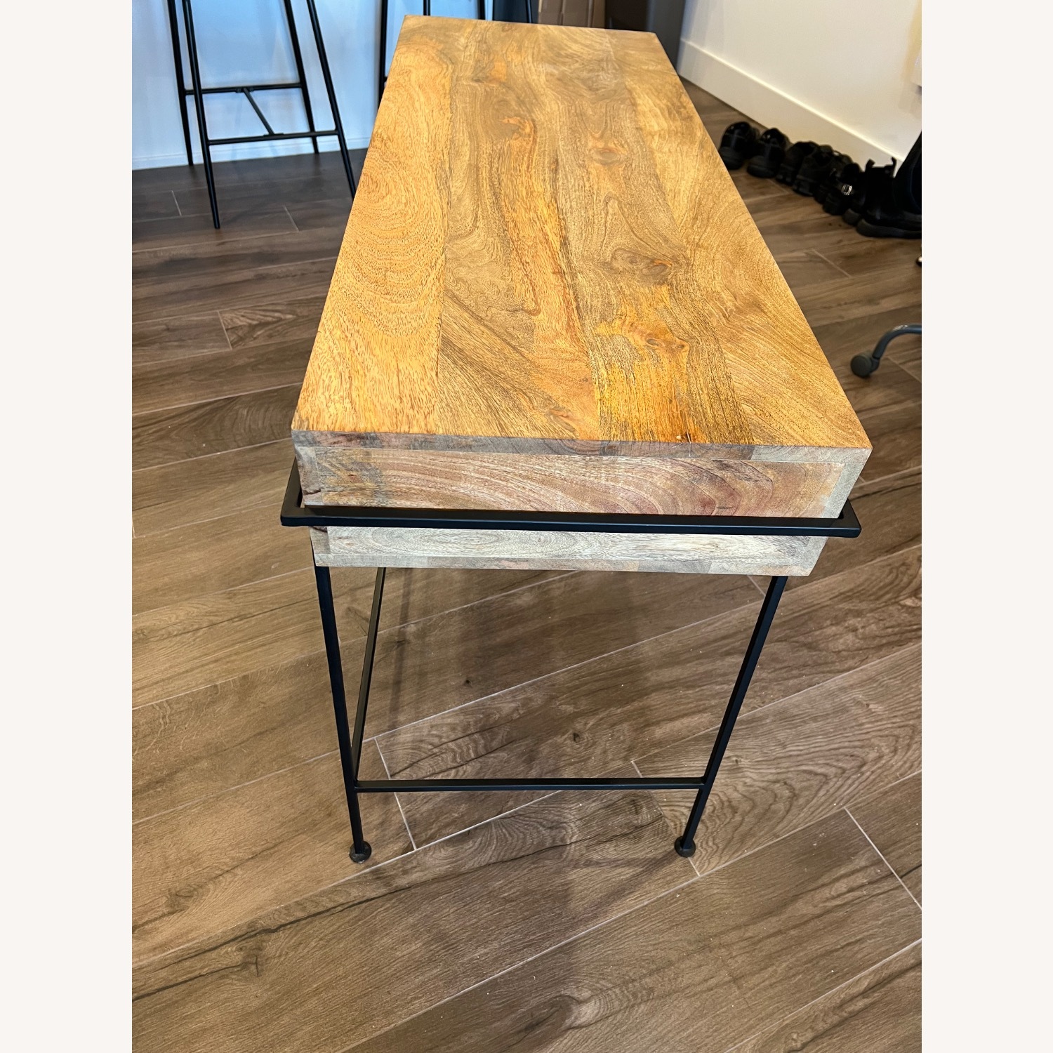 Home Meridian Wood Desk - image-4