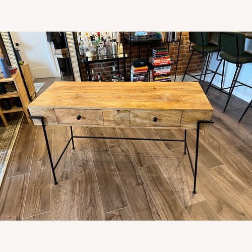 Used Home Meridian Wood Desk for sale on AptDeco