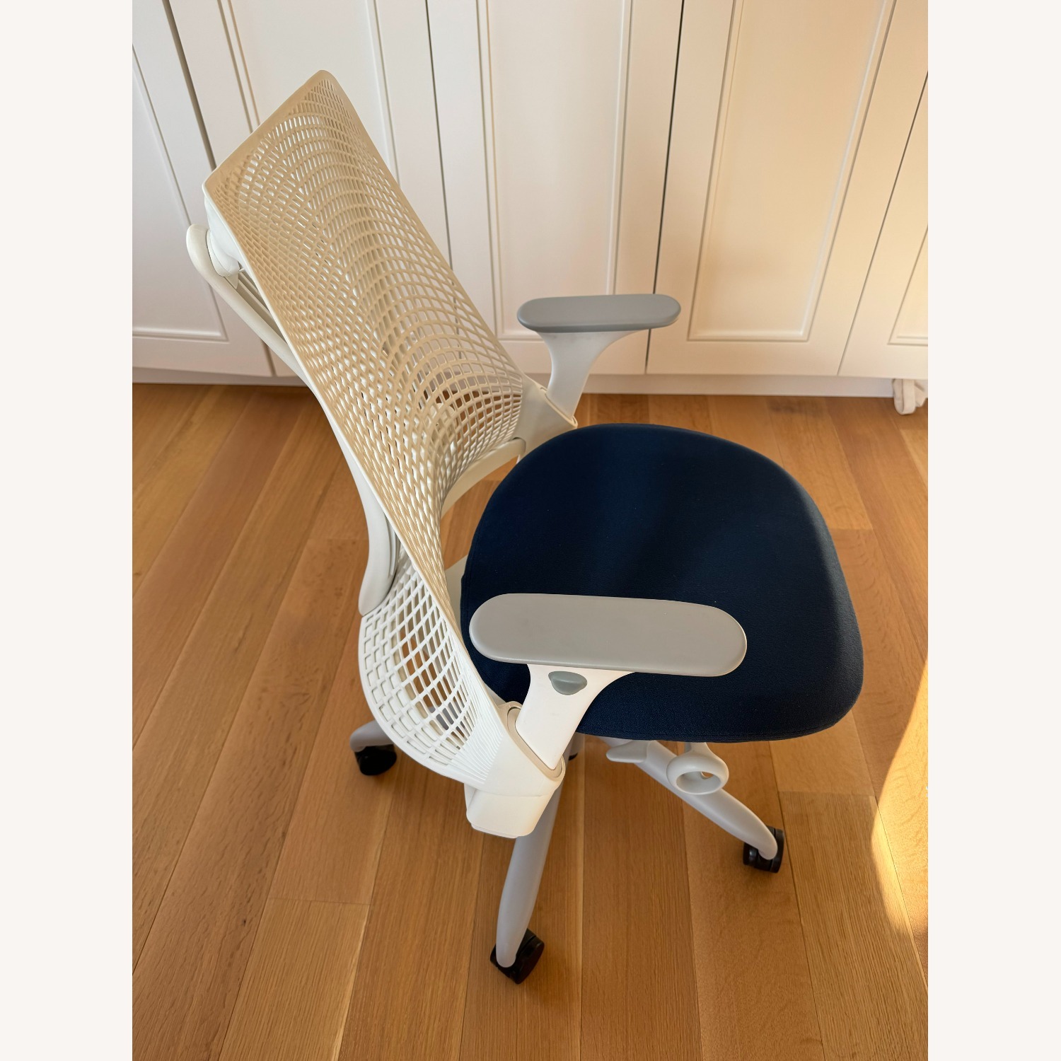 Herman Miller Sayl White Office Chair - image-2