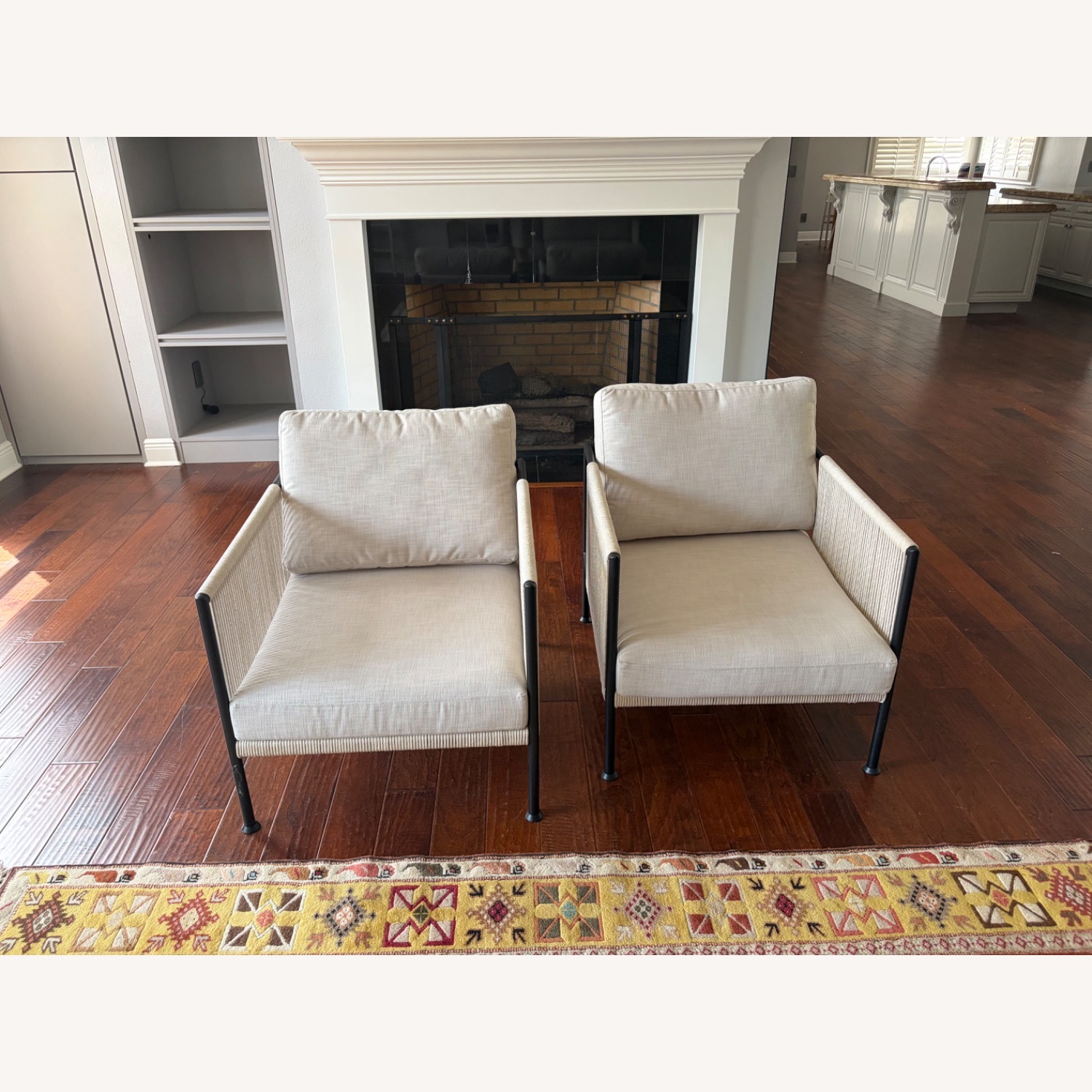 White Fabric Patio Furniture - image-2