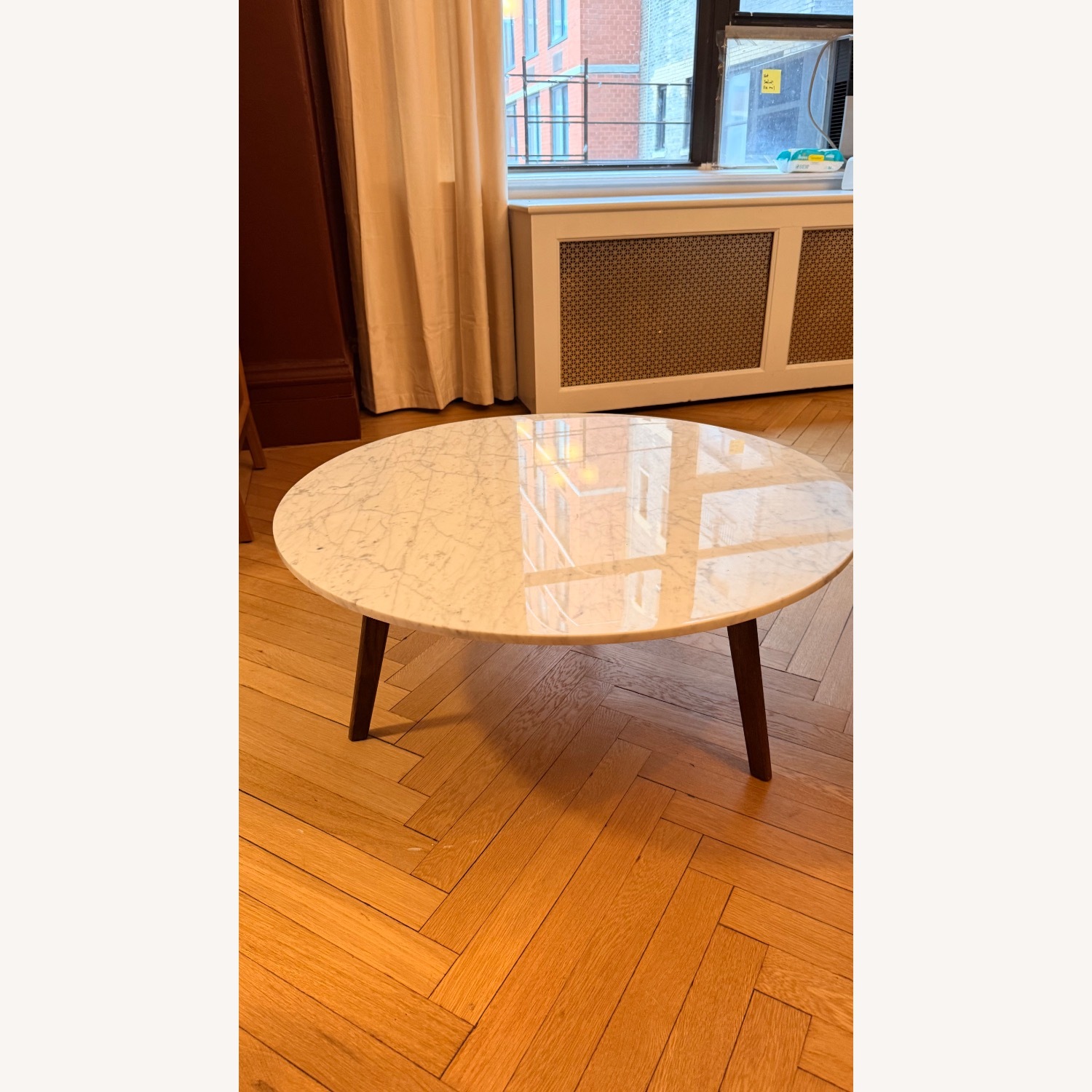 Article Mara White Marble Coffee Table - image-1