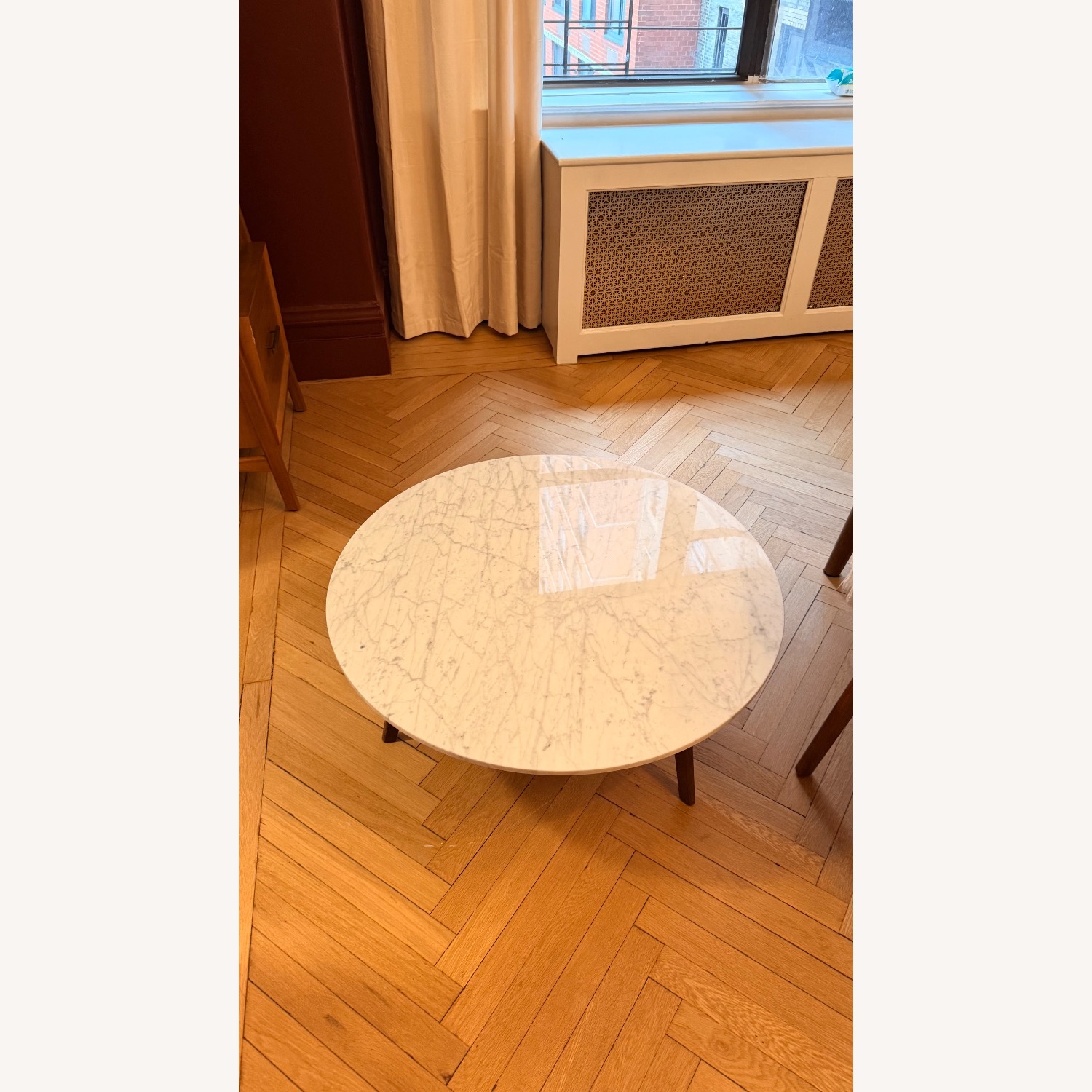 Article Mara White Marble Coffee Table - image-2