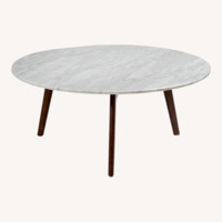 Article Mara White Marble Coffee Table