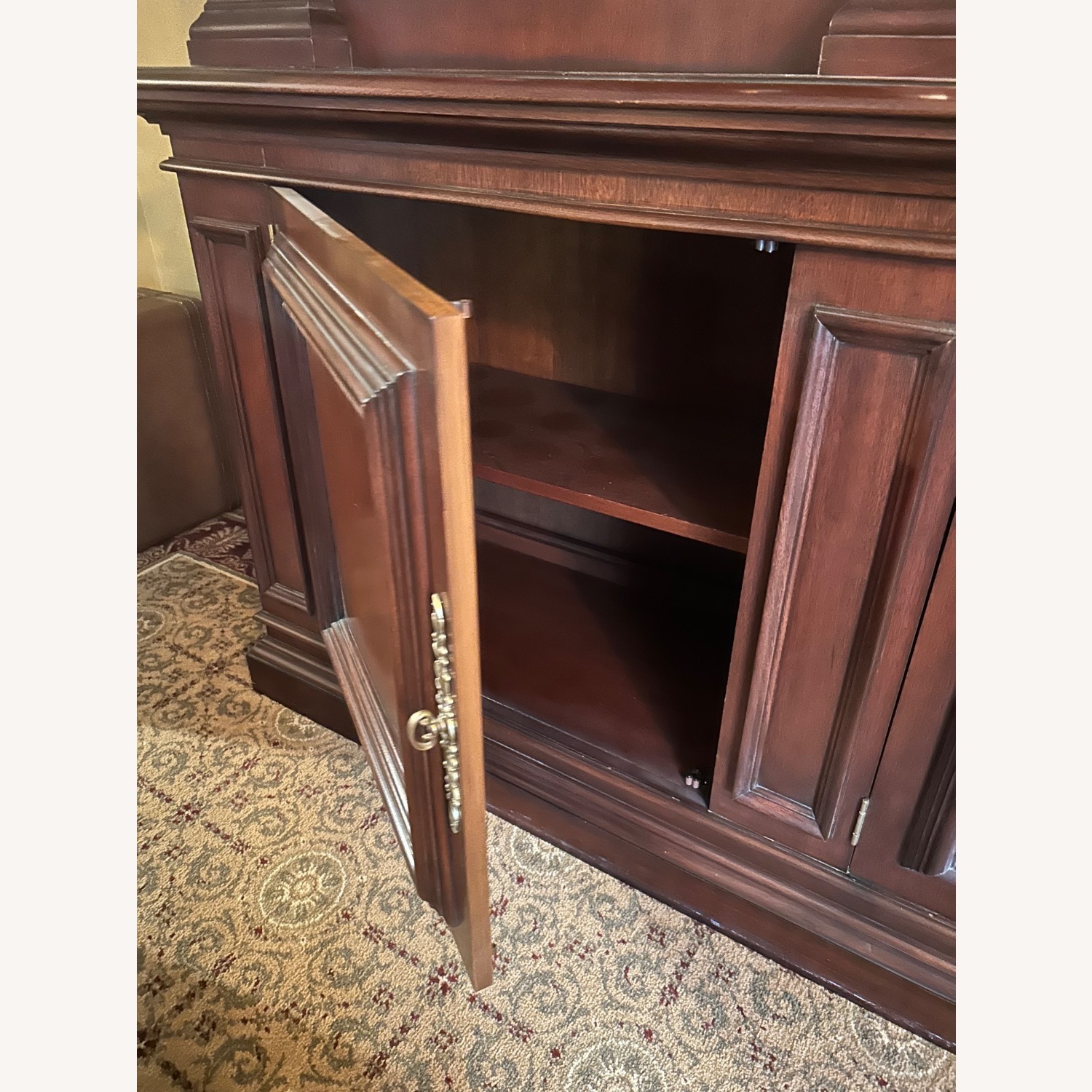 Councill Craftsman Dark Brown Wood Bookcase - image-3