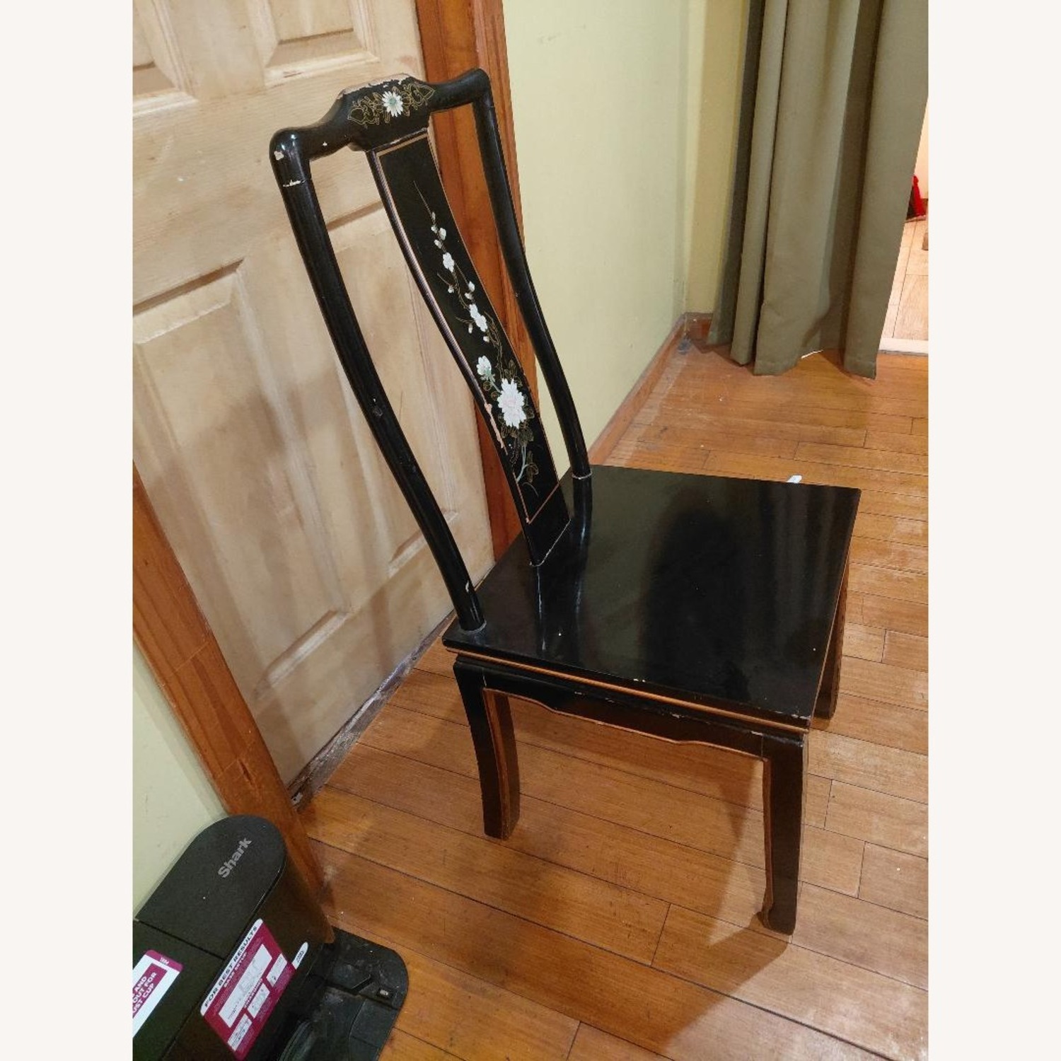 Oriental Furnishings Black Wood Dining Chairs - image-2