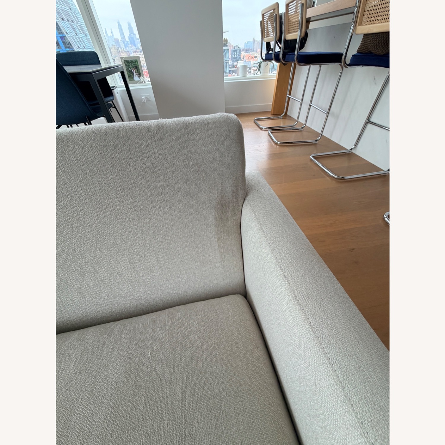 Room & Board Linger Natural Chaise Lounge - image-11