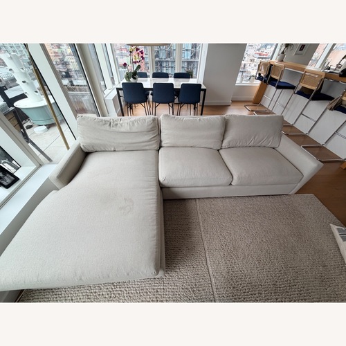 Used Room & Board Linger Natural Chaise Lounge for sale on AptDeco