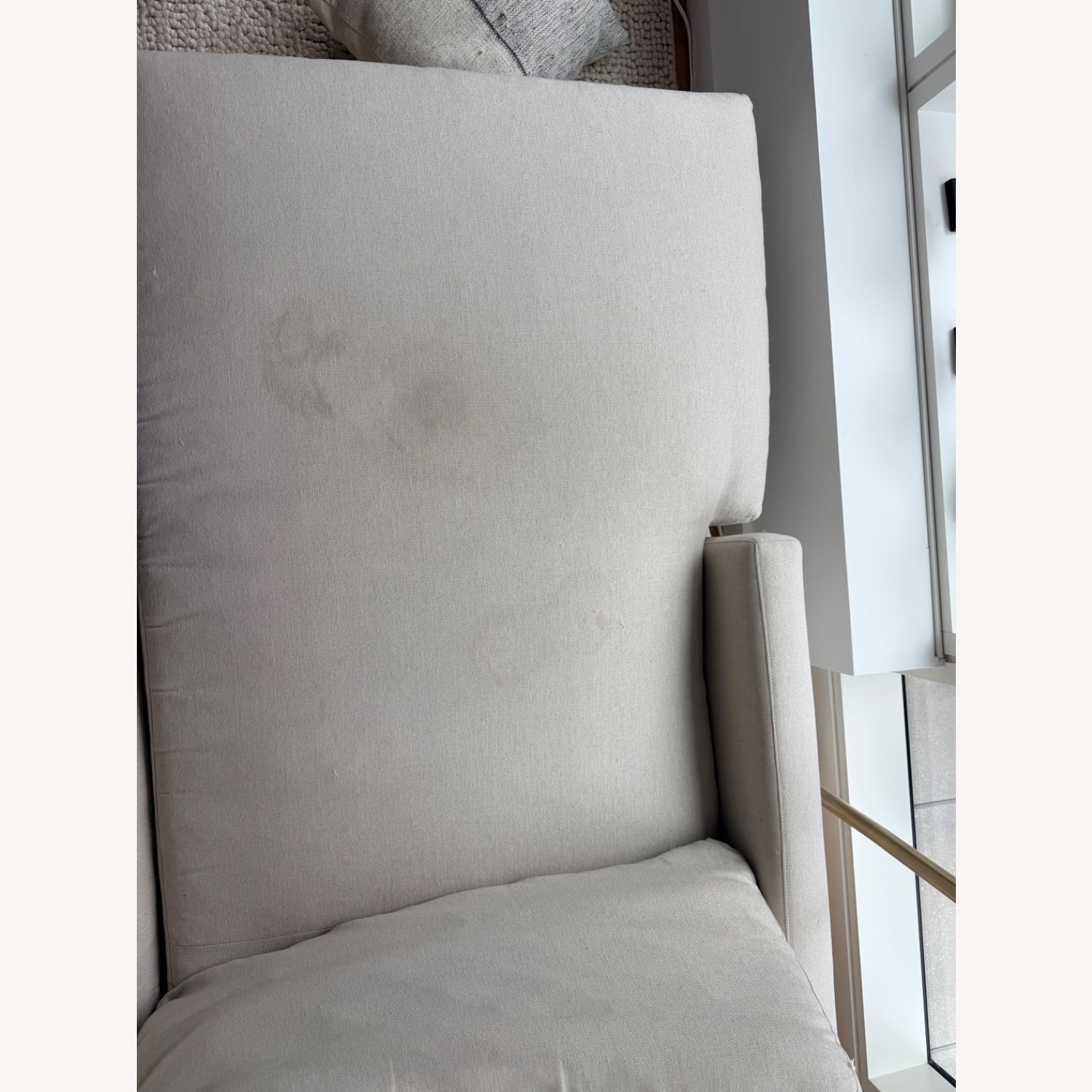 Room & Board Linger Natural Chaise Lounge - image-4