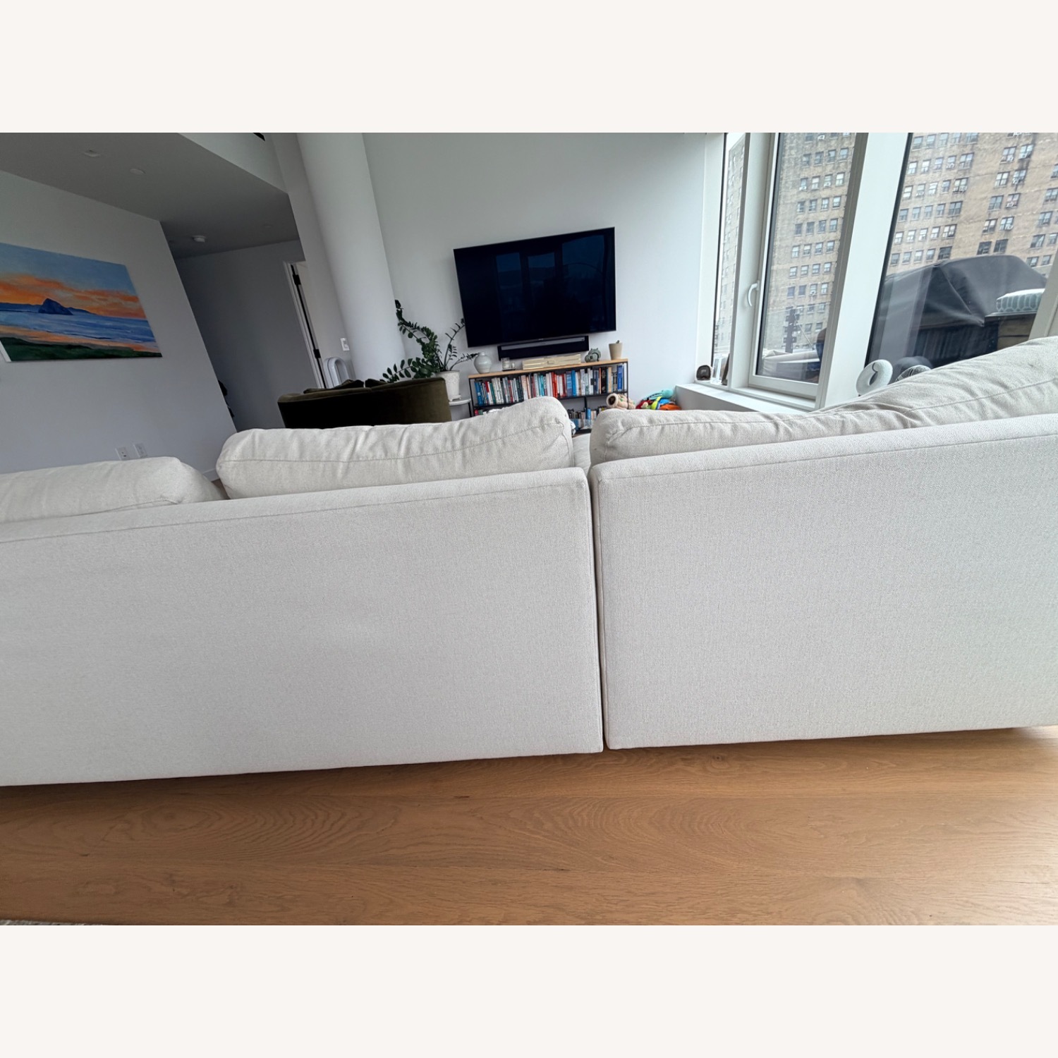 Room & Board Linger Natural Chaise Lounge - image-8