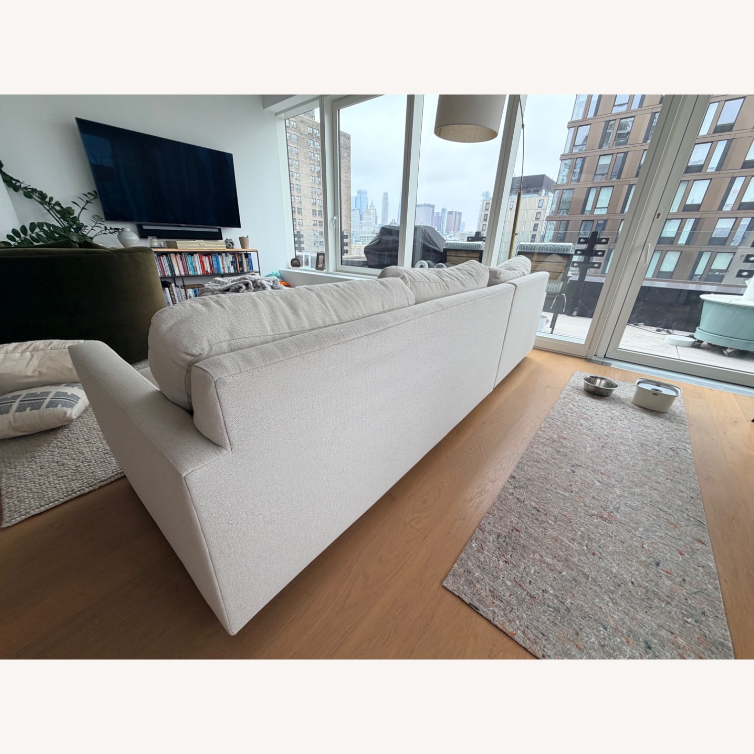 Room & Board Linger Natural Chaise Lounge - image-7