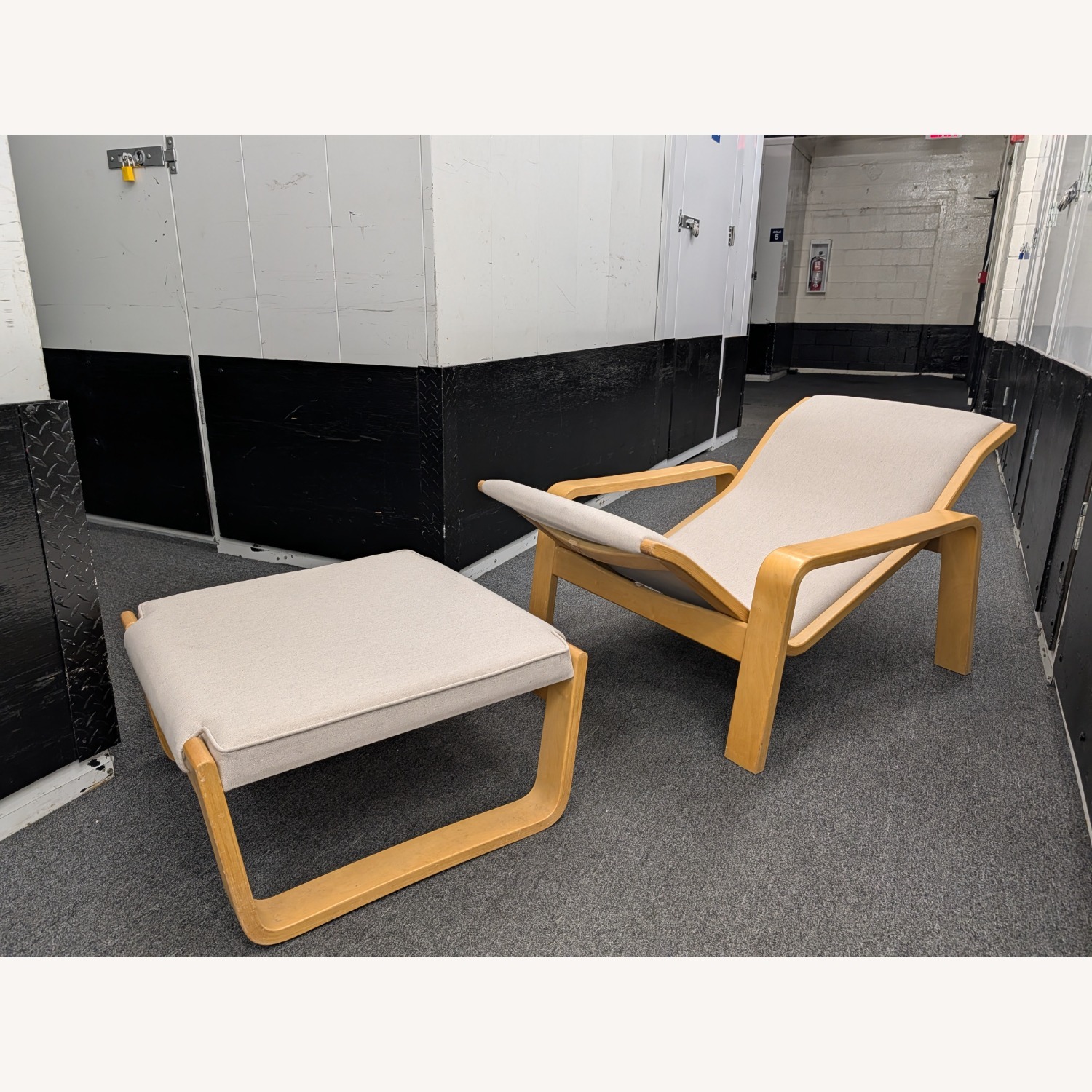 Asko Pulkka Lounge Chair & Ottoman (Birch) - image-12