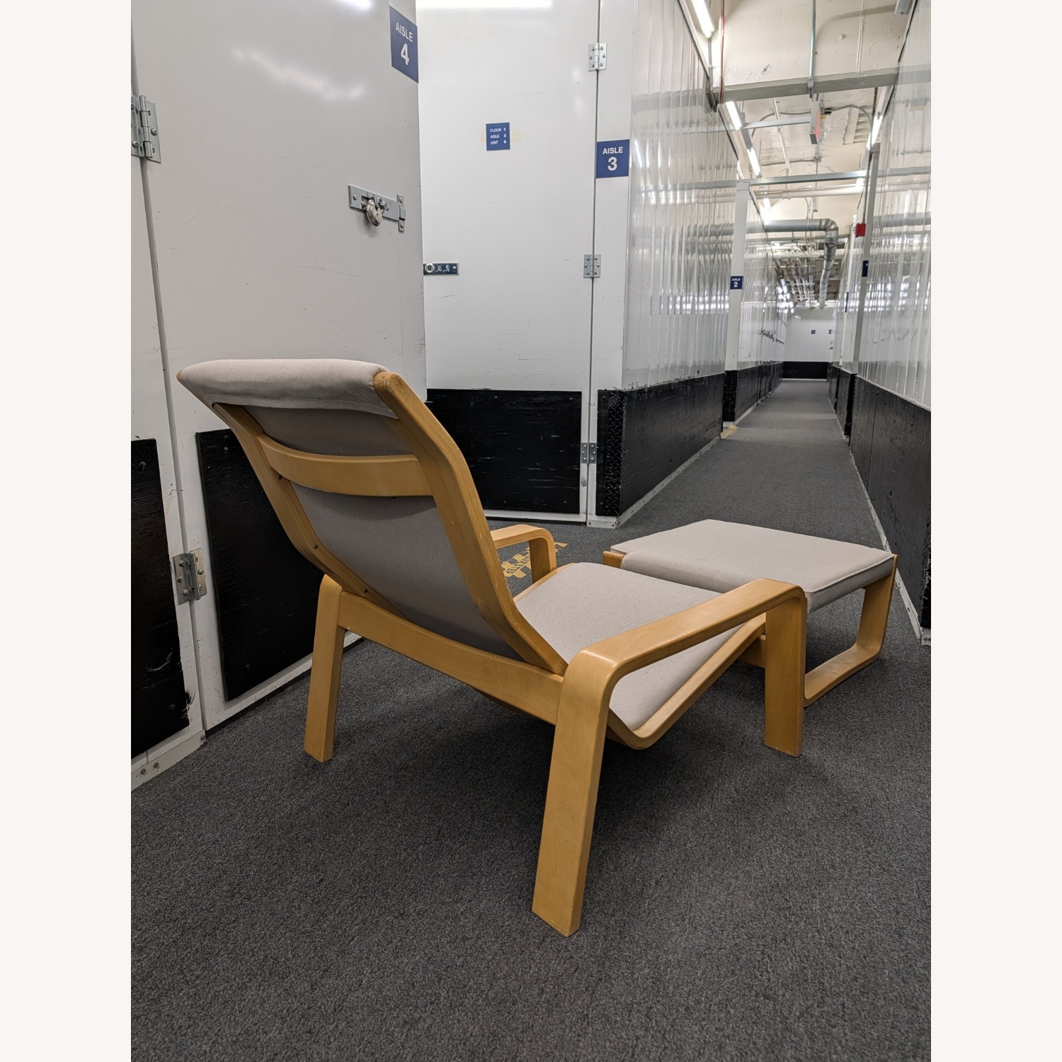 Asko Pulkka Lounge Chair & Ottoman (Birch) - image-5