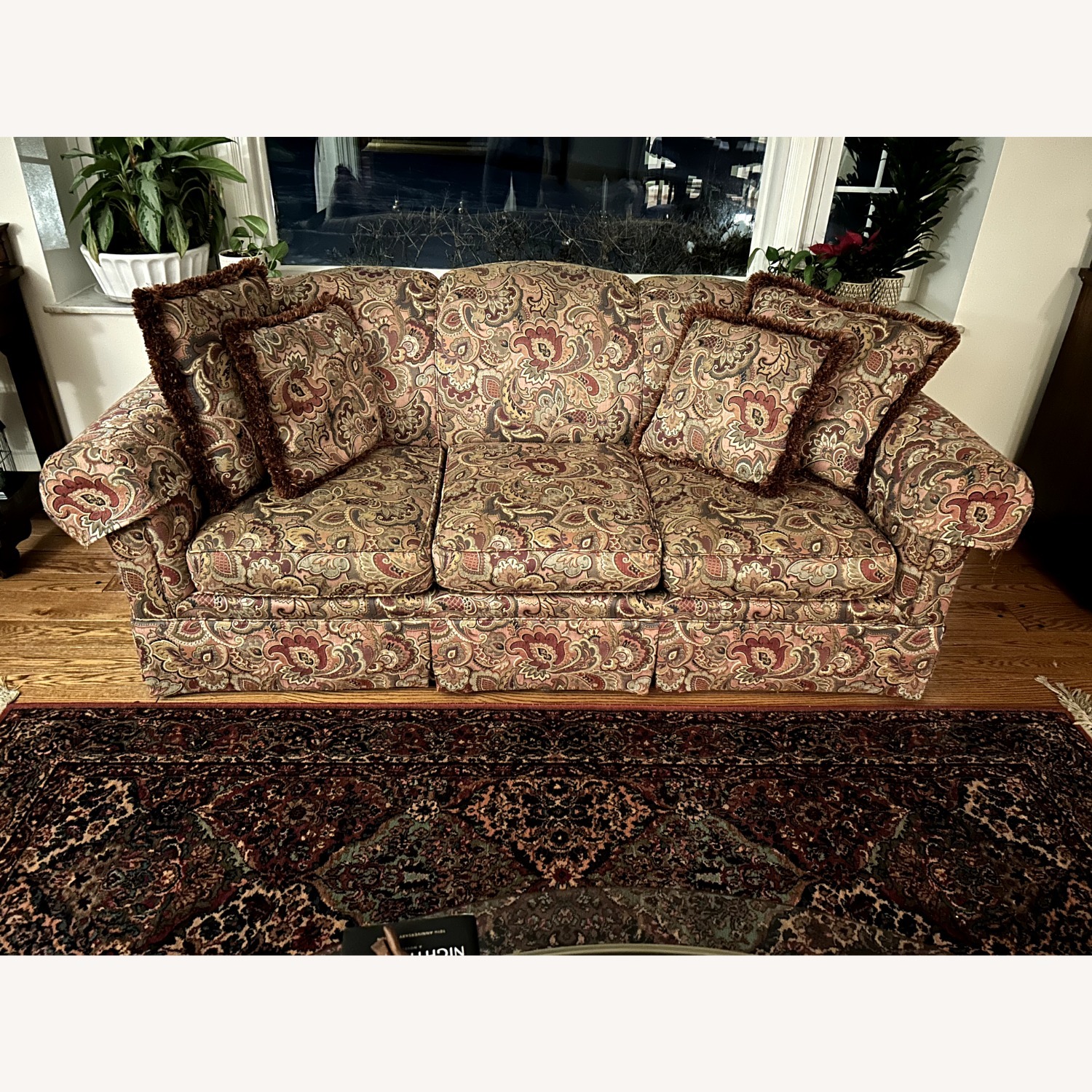 Robert Allen Design Fabric 3+ Seater Sofa - image-1