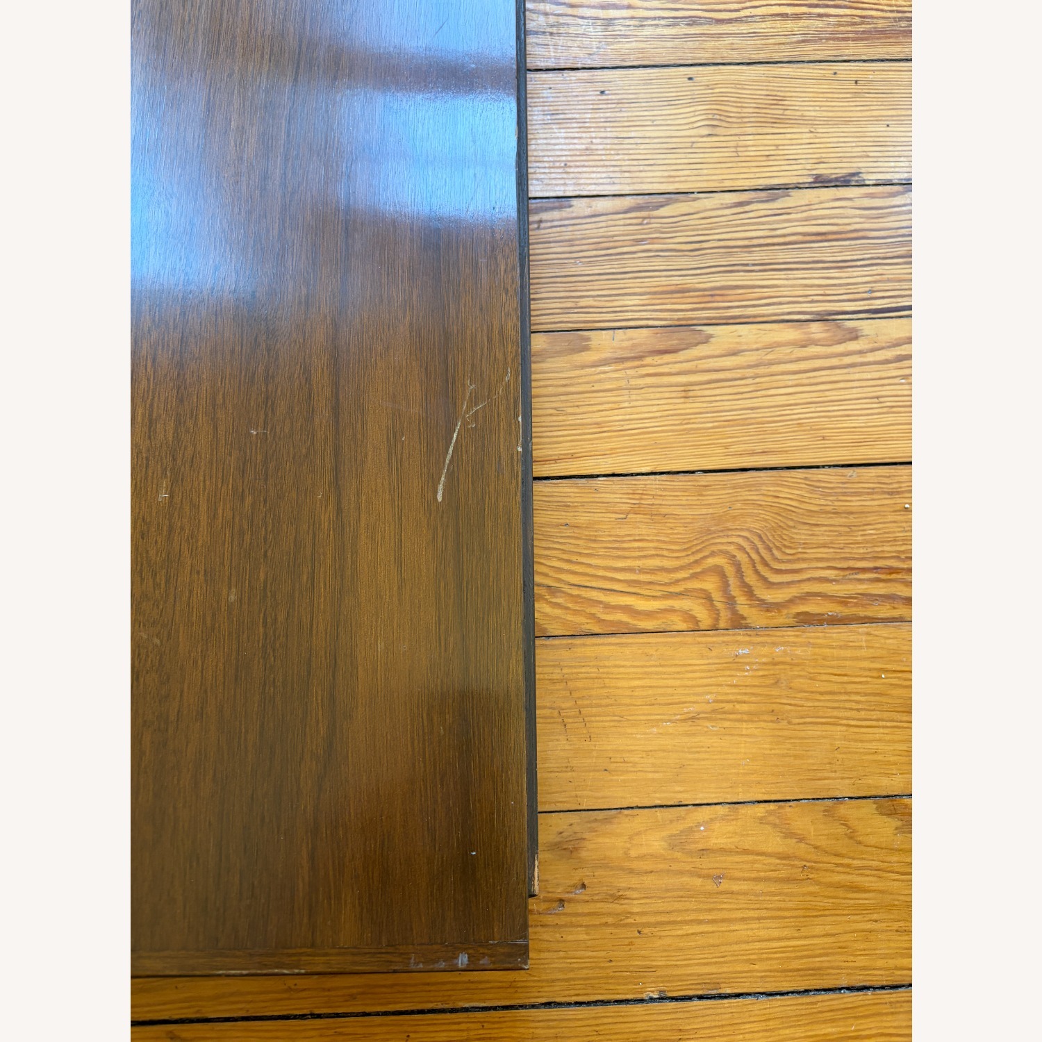 Mid Century Solid Wood Extension Dining Table - image-11