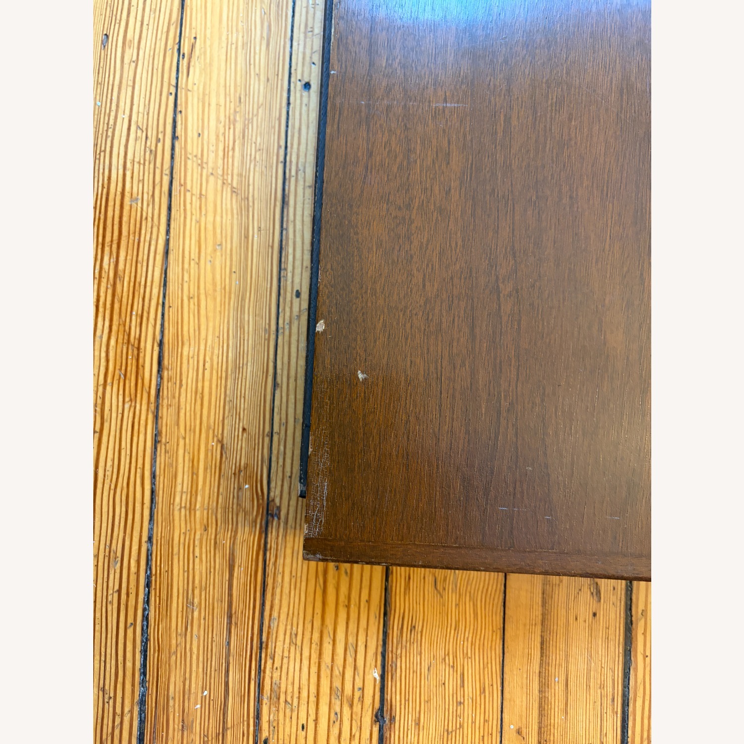 Mid Century Solid Wood Extension Dining Table - image-8