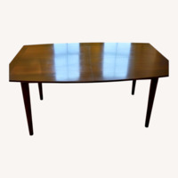 Mid Century Solid Wood Extension Dining Table