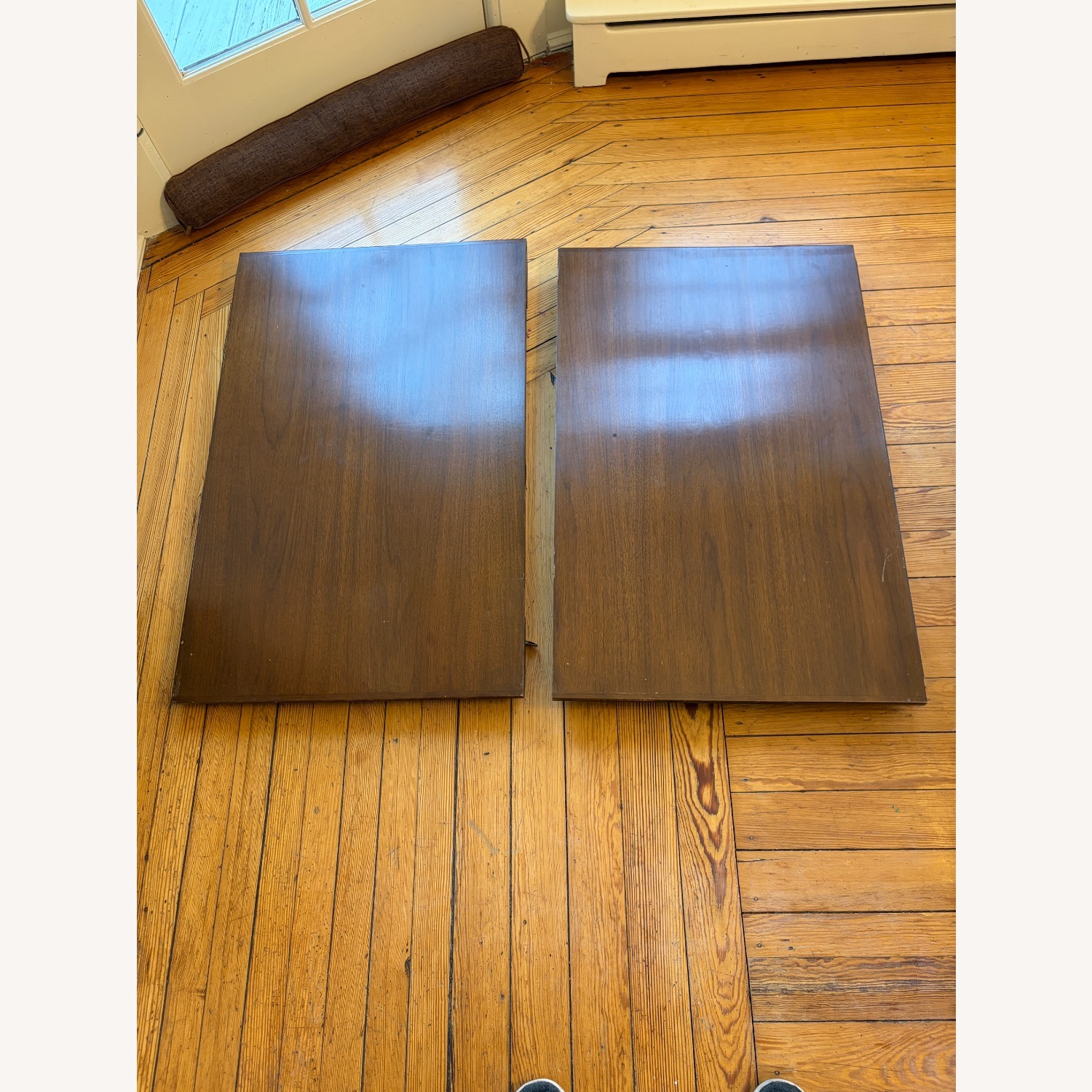 Mid Century Solid Wood Extension Dining Table - image-6