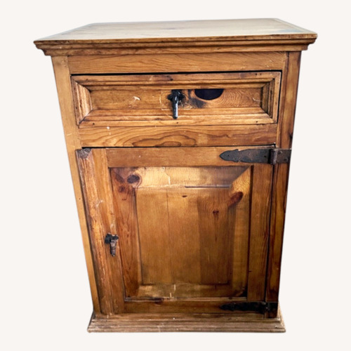 Used Pottery Barn Natural Wood Side Tables for sale on AptDeco