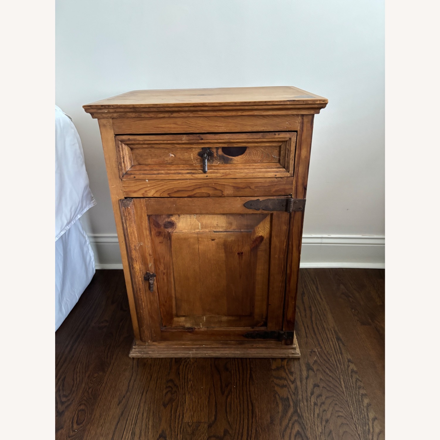 Pottery Barn Natural Wood Side Tables - image-1