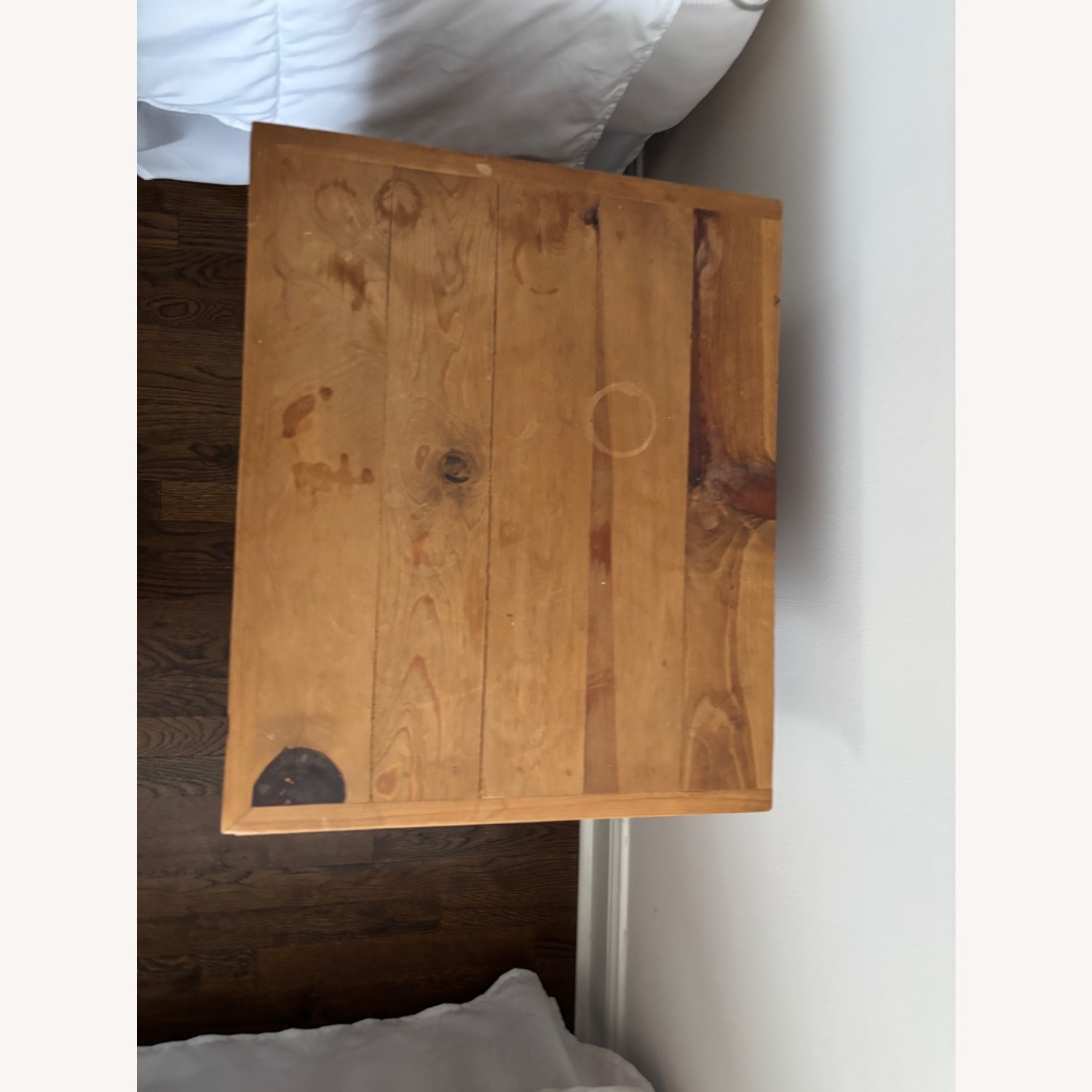 Pottery Barn Natural Wood Side Tables - image-2