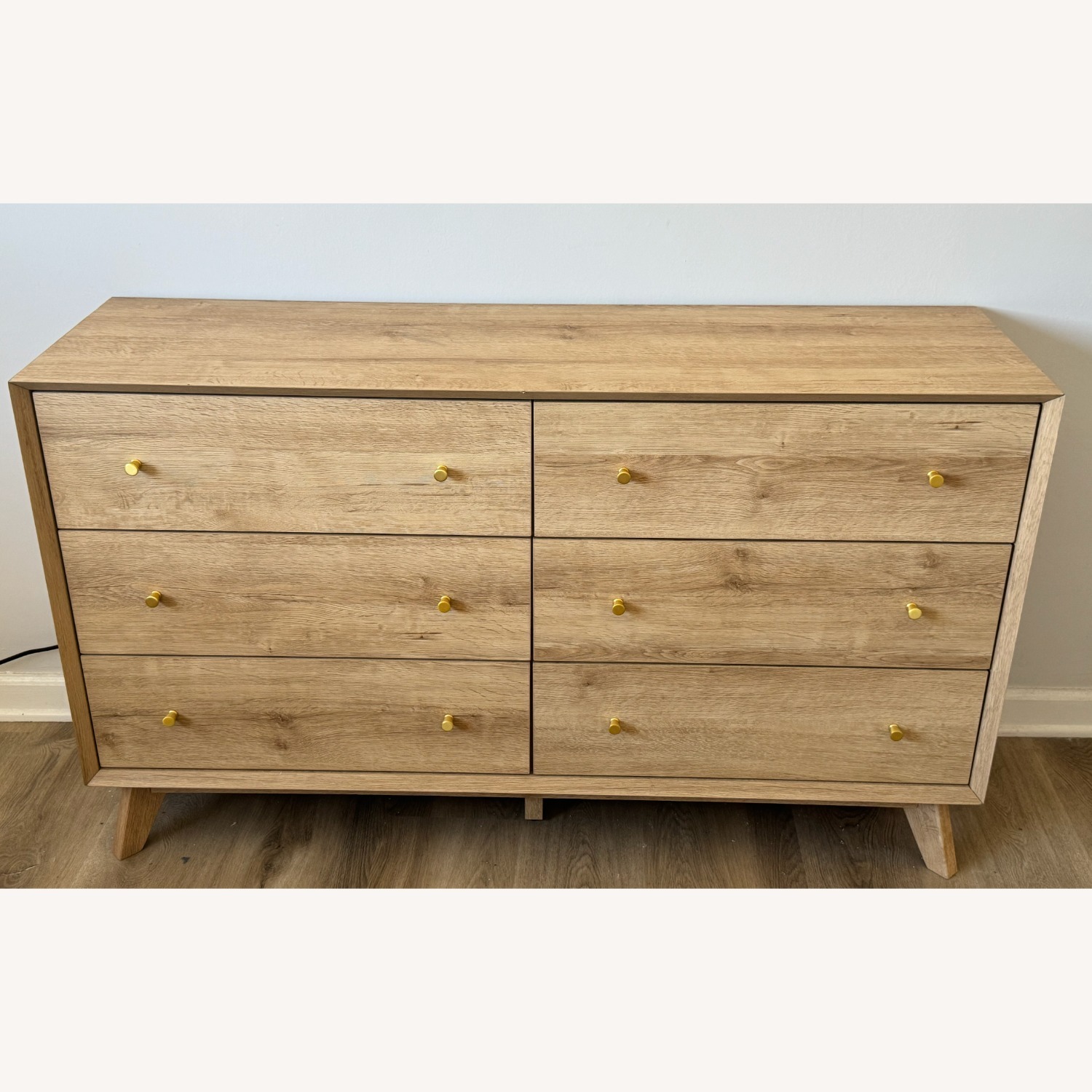 Natural Wood Dresser - image-1