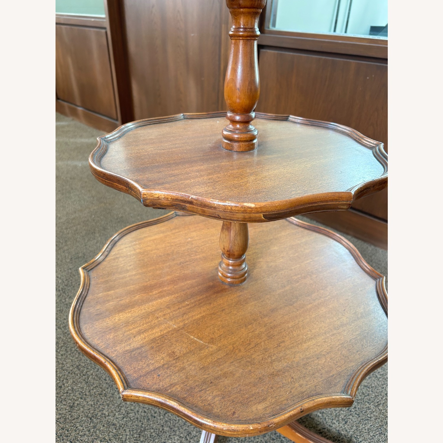 Vintage/Antique 3 Tier Coffee Table - image-3