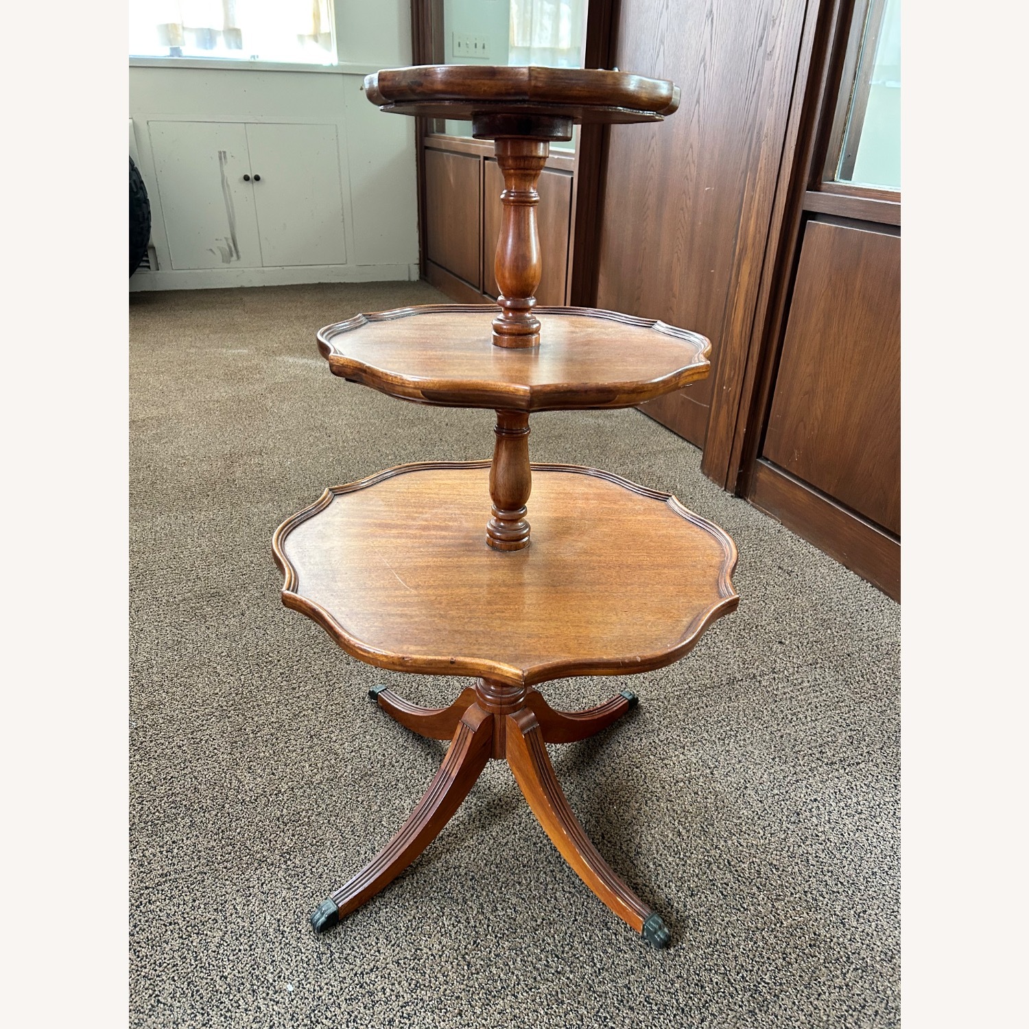 Vintage/Antique 3 Tier Coffee Table - image-1