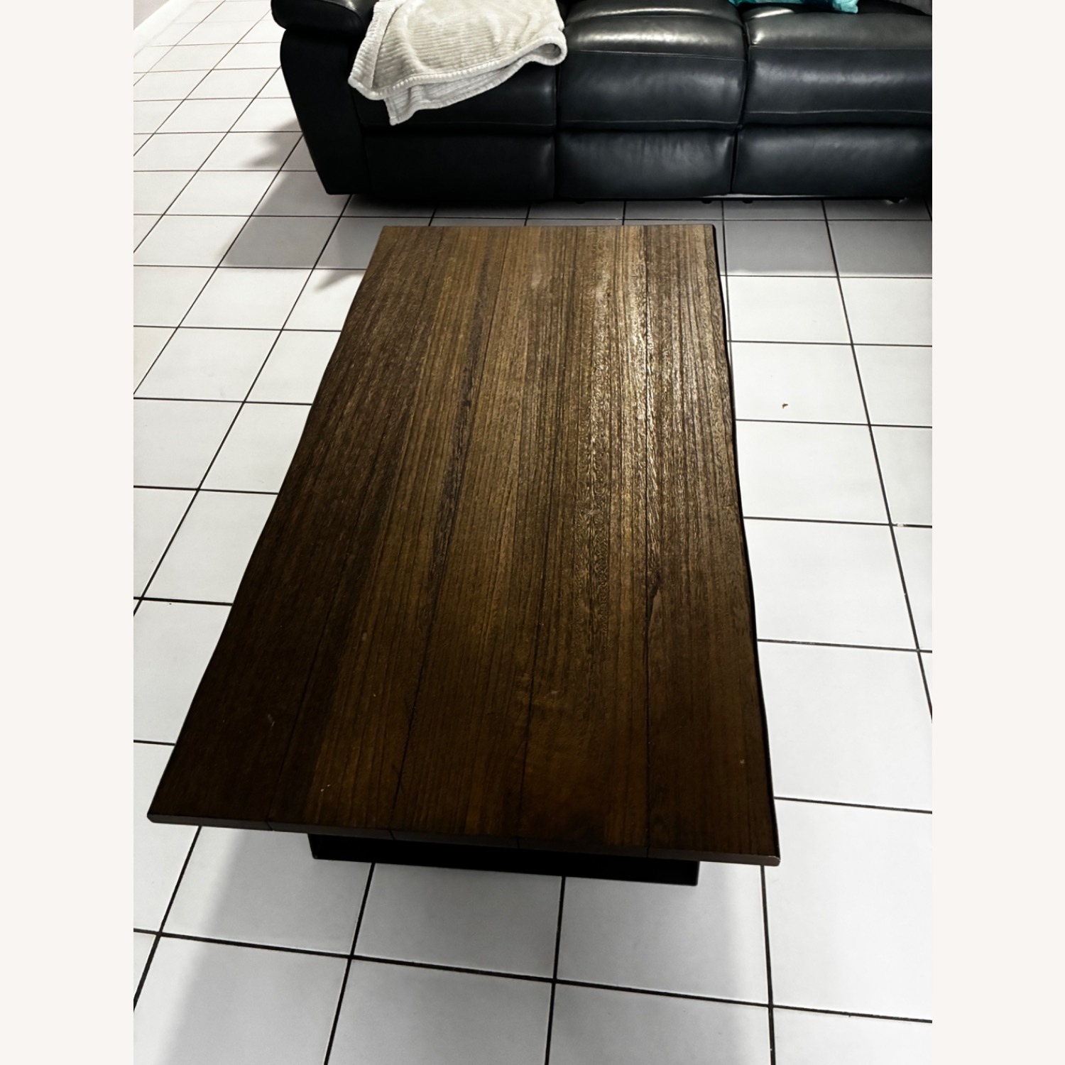 Rooms To Go  Aden Dark Brown Wood Coffee Table - image-4
