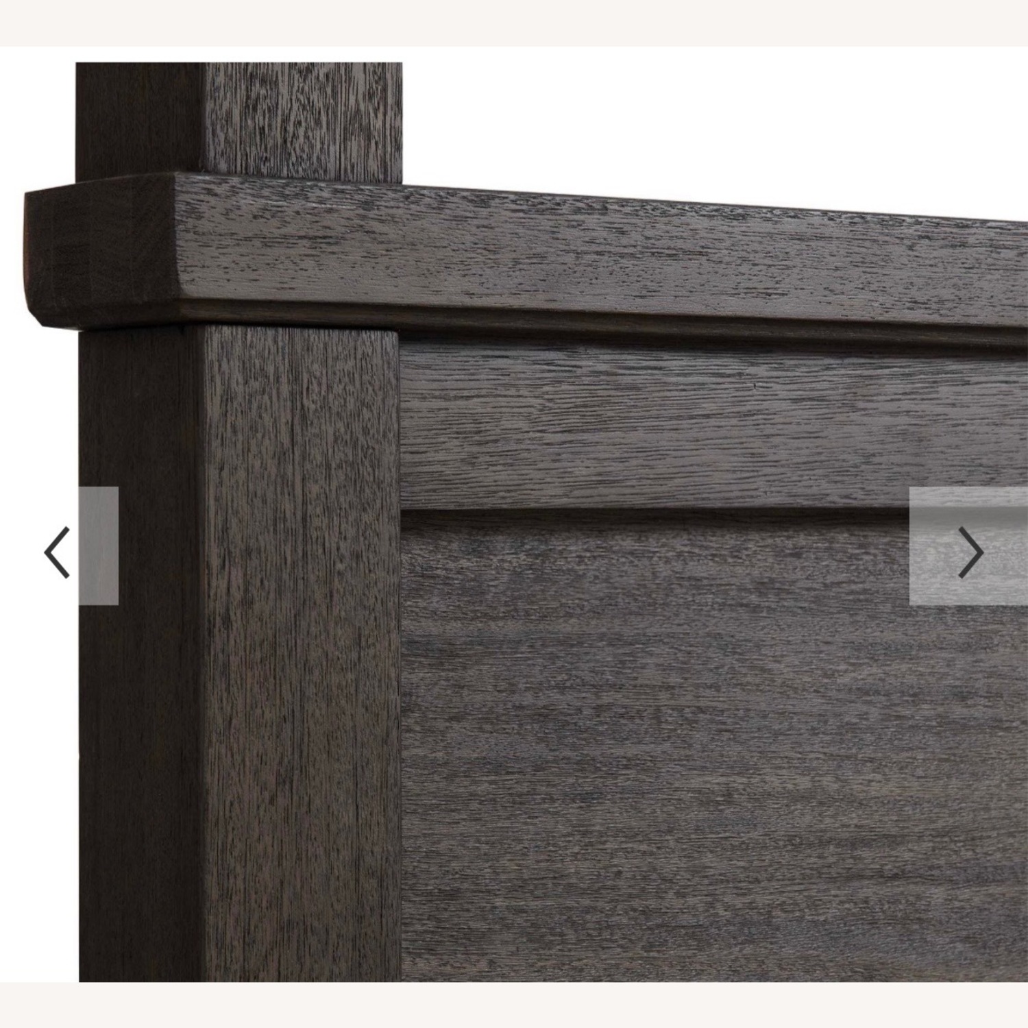 Pottery Barn Dark Brown Wood King Bed - image-6