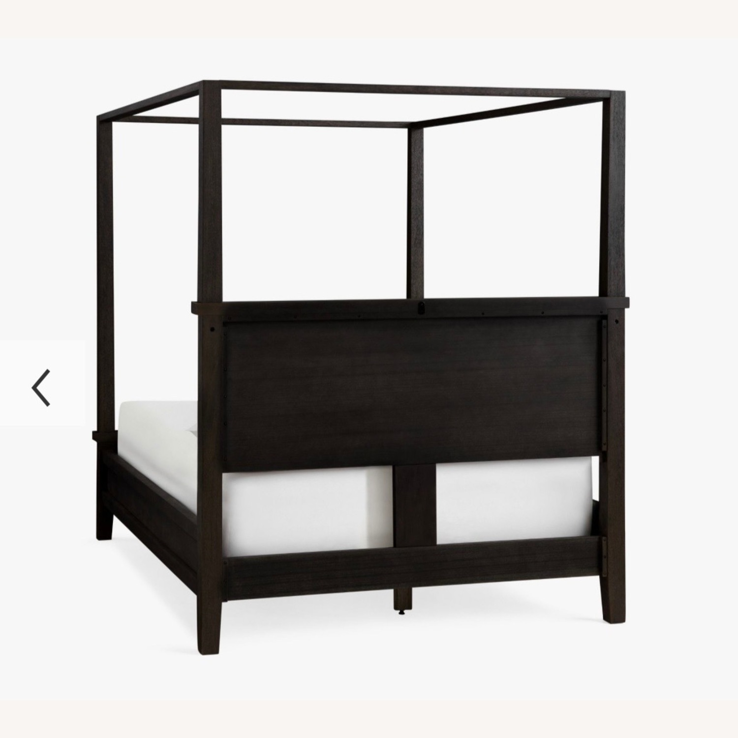 Pottery Barn Dark Brown Wood King Bed - image-8