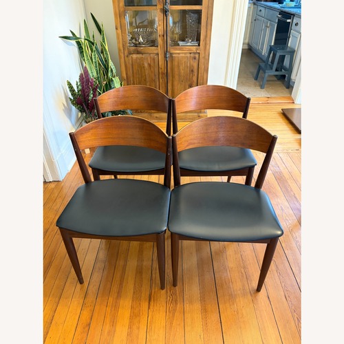 Used Vintage/Antique Dark Brown Dining Chairs for sale on AptDeco
