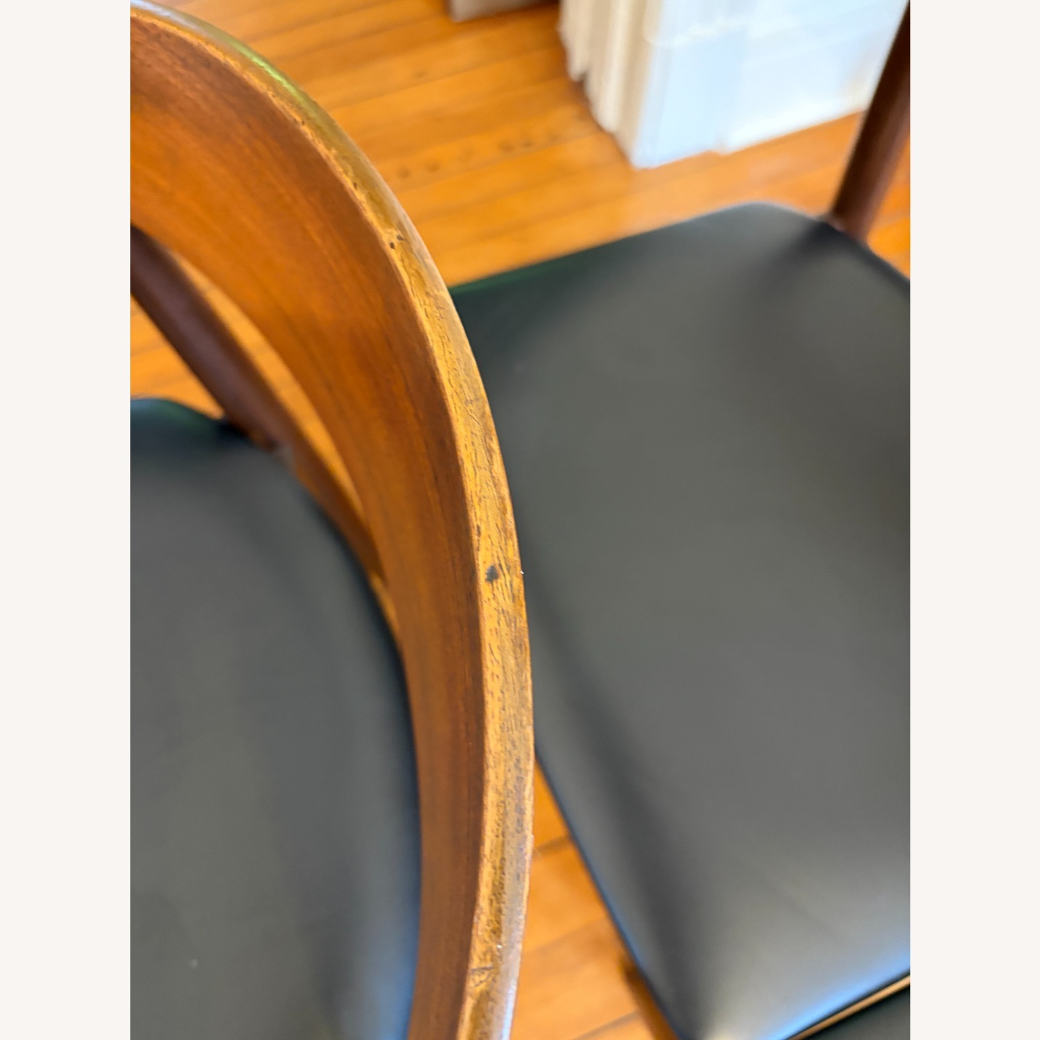 Vintage/Antique Dark Brown Dining Chairs - image-2