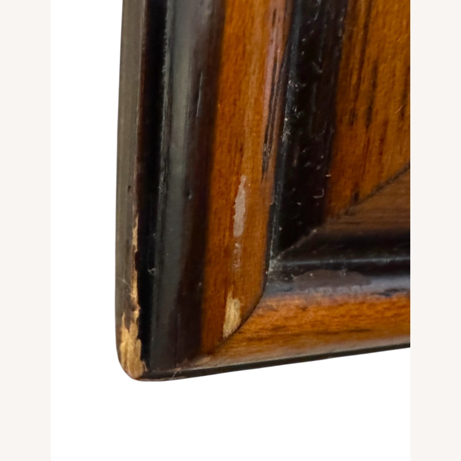 Vintage Ornate Carved Wall Mirror - image-5