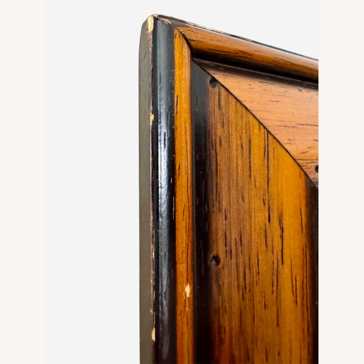 Vintage Ornate Carved Wall Mirror - image-4