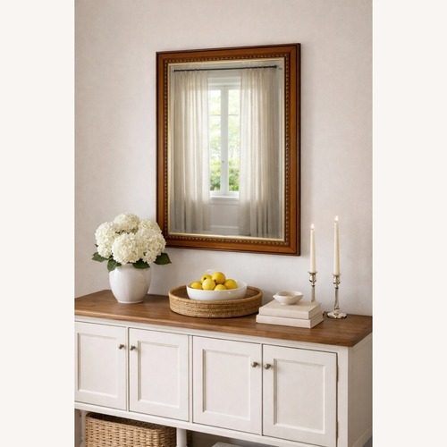 Used Vintage Ornate Carved Wall Mirror for sale on AptDeco